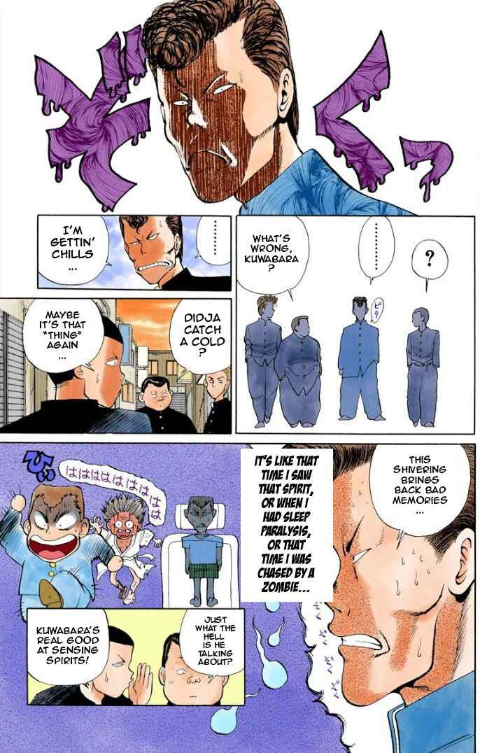 Page 7 Chapter 3 YuYu Hakusho (Official Colored)