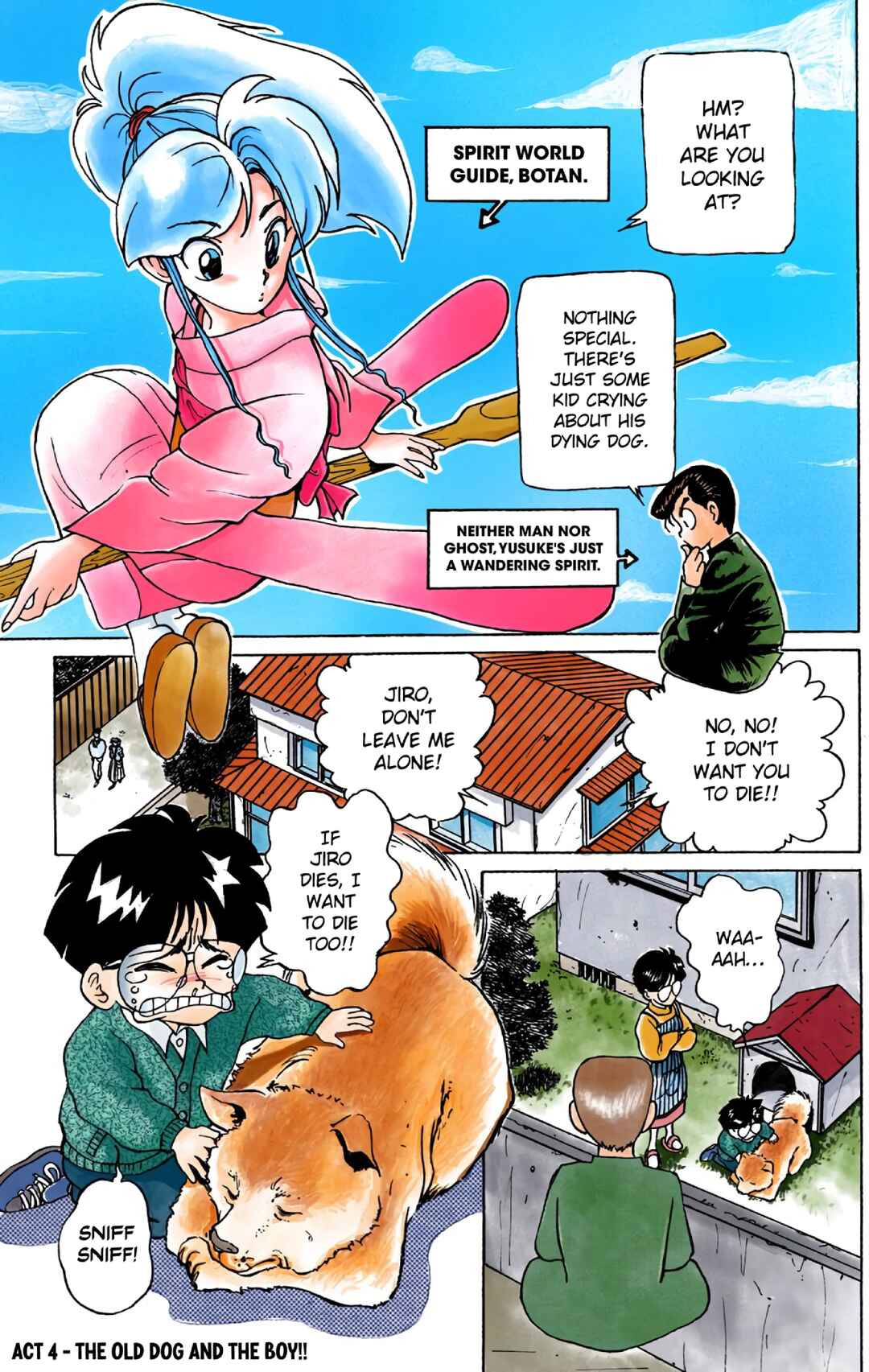 Page 1 Chapter 4 YuYu Hakusho (Official Colored)