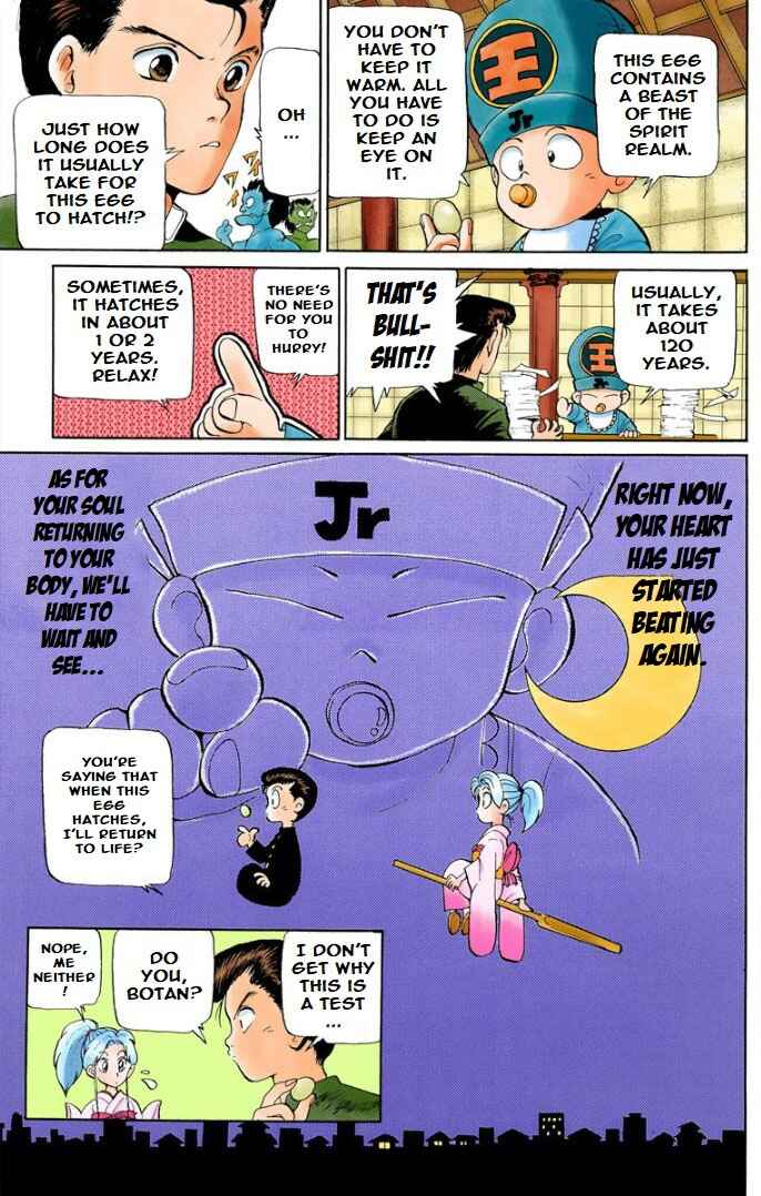 Page 14 Chapter 2 YuYu Hakusho (Official Colored)