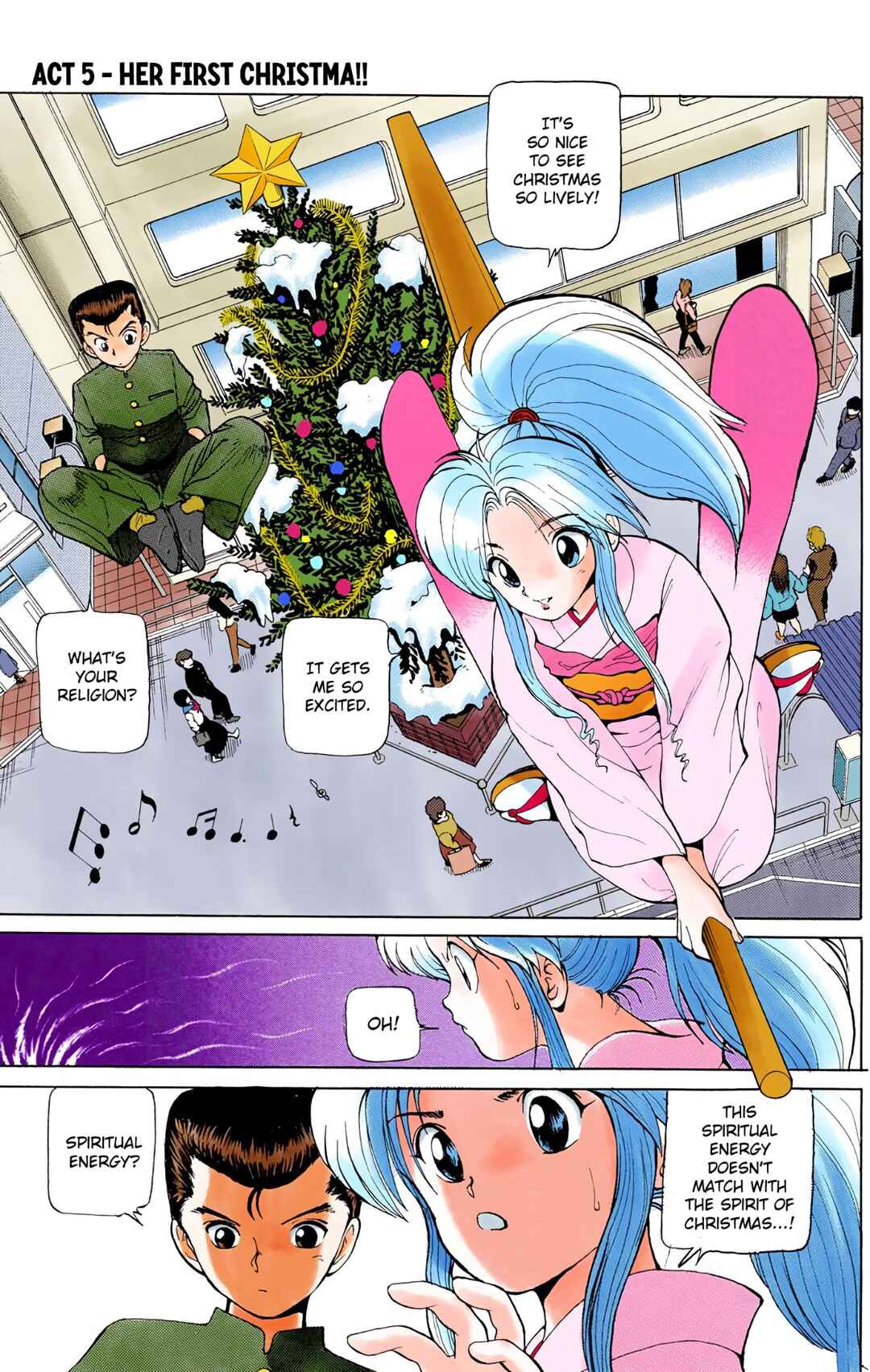 Page 1 Chapter 5 YuYu Hakusho (Official Colored)