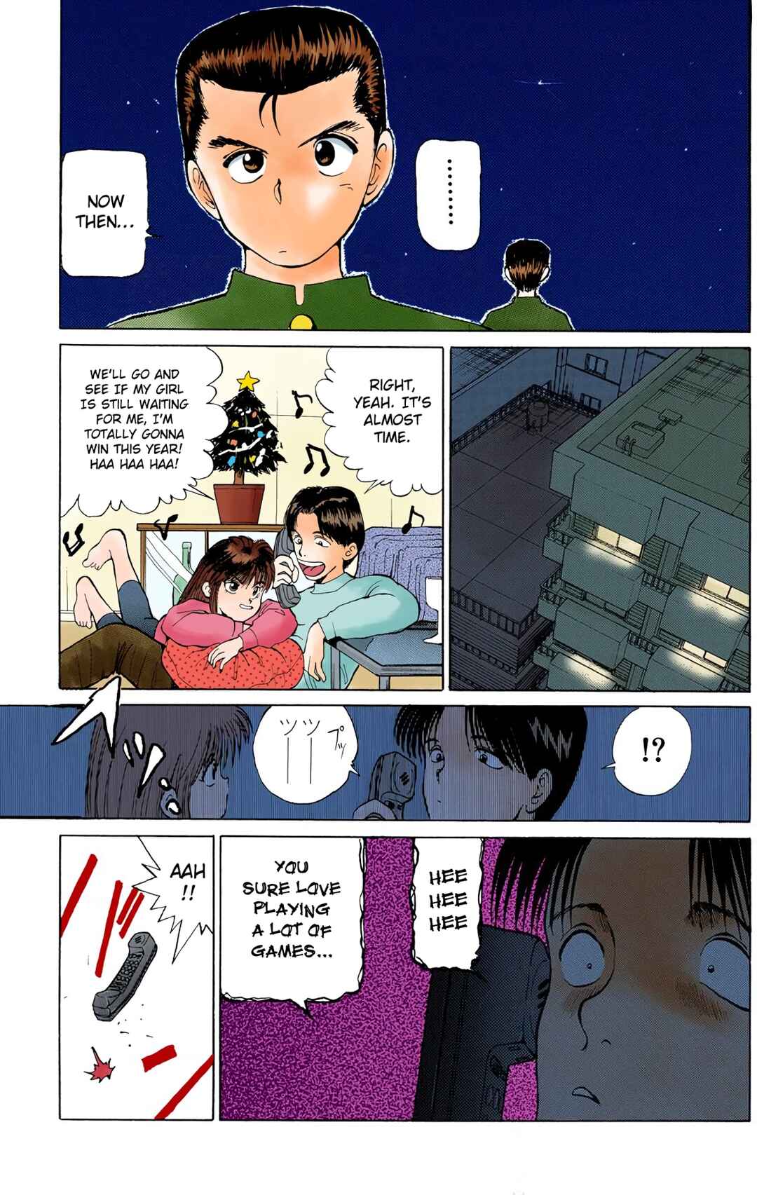 Page 17 Chapter 5 YuYu Hakusho (Official Colored)