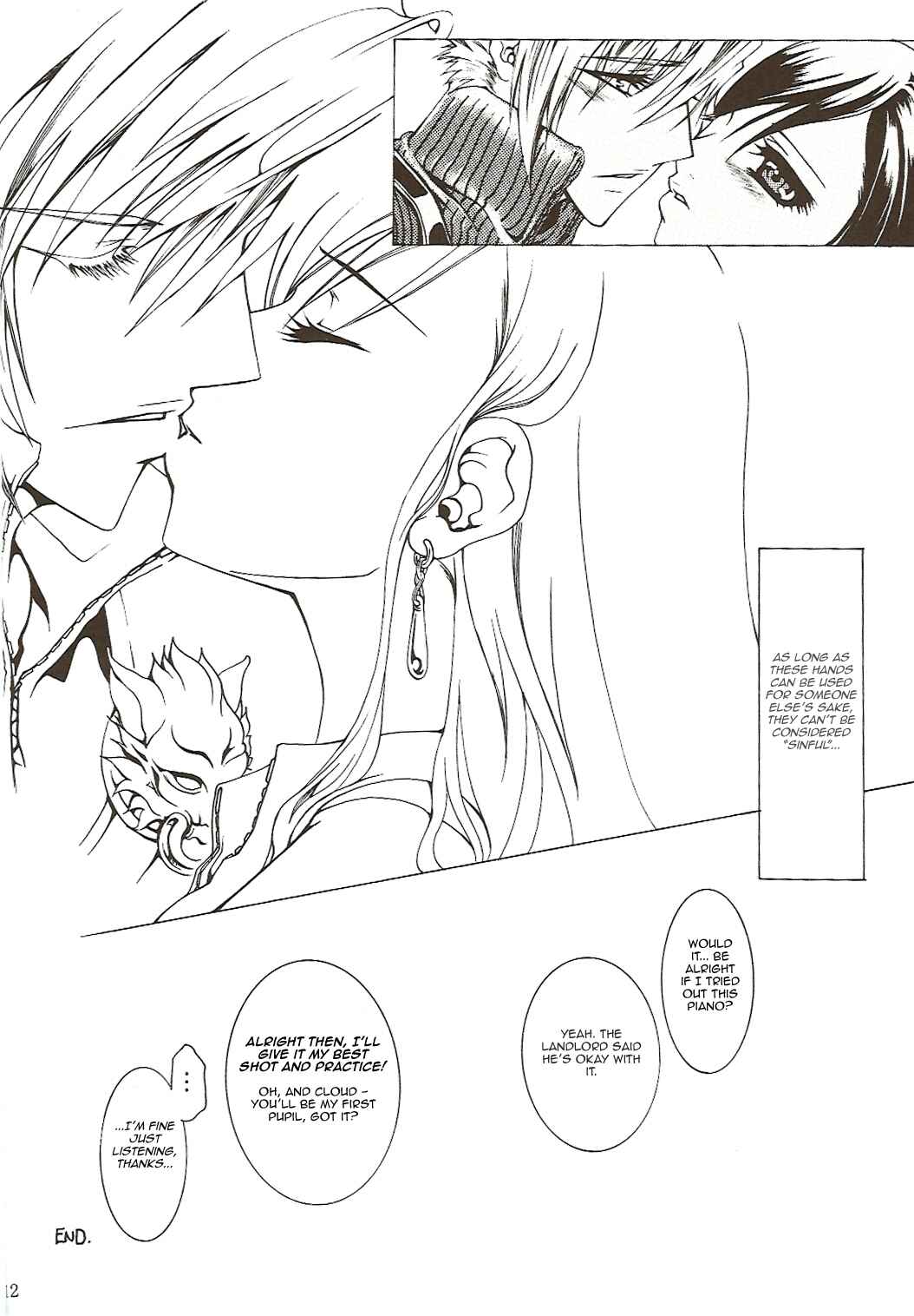 Page 12 Chapter Unknown_44c6 Final Fantasy VII - Love Monster (Doujinshi)