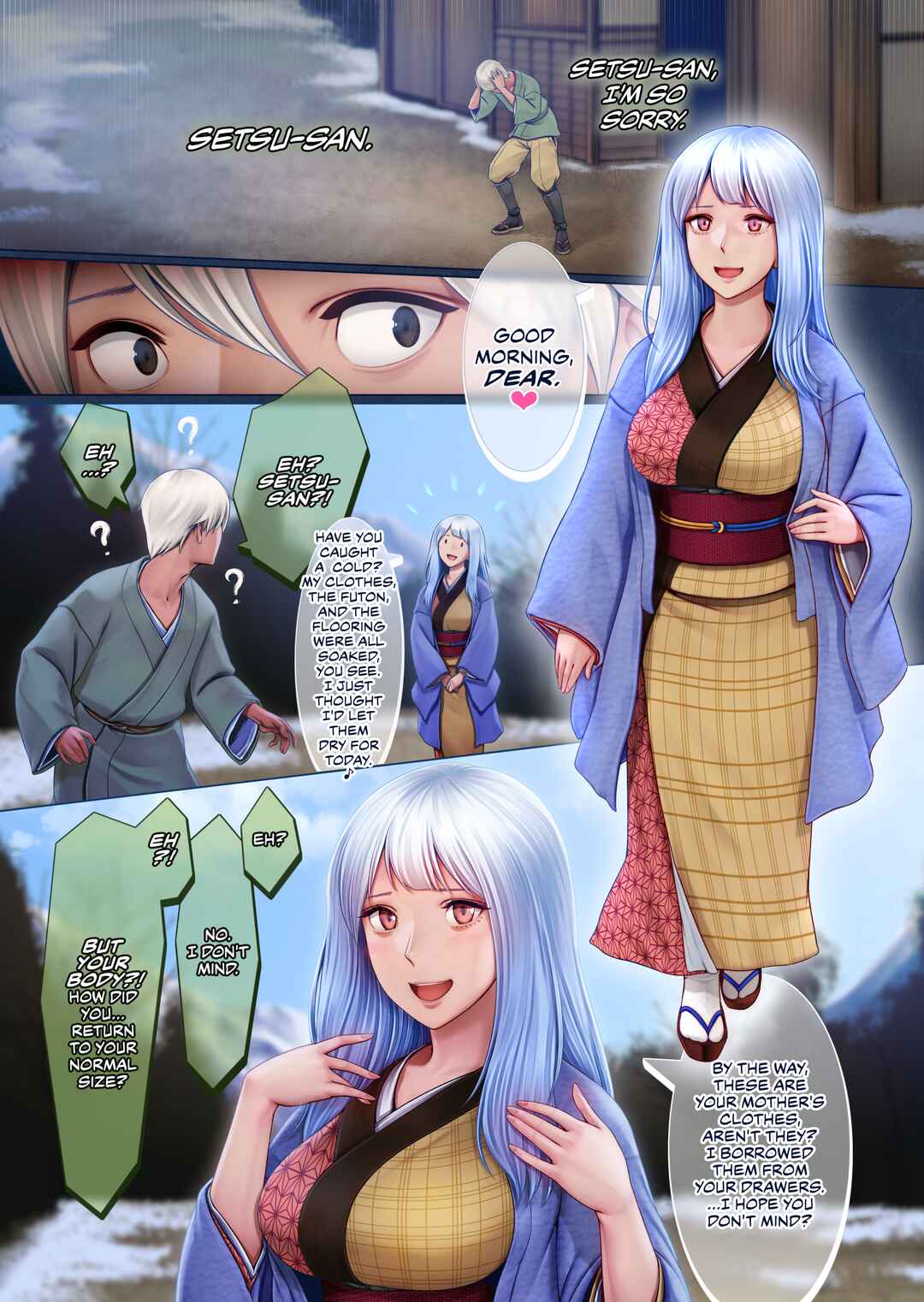 Page 36 Chapter Unknown_322e Yotogi no Yukionna Setsu ~Atatamenai to, Koorimasu~