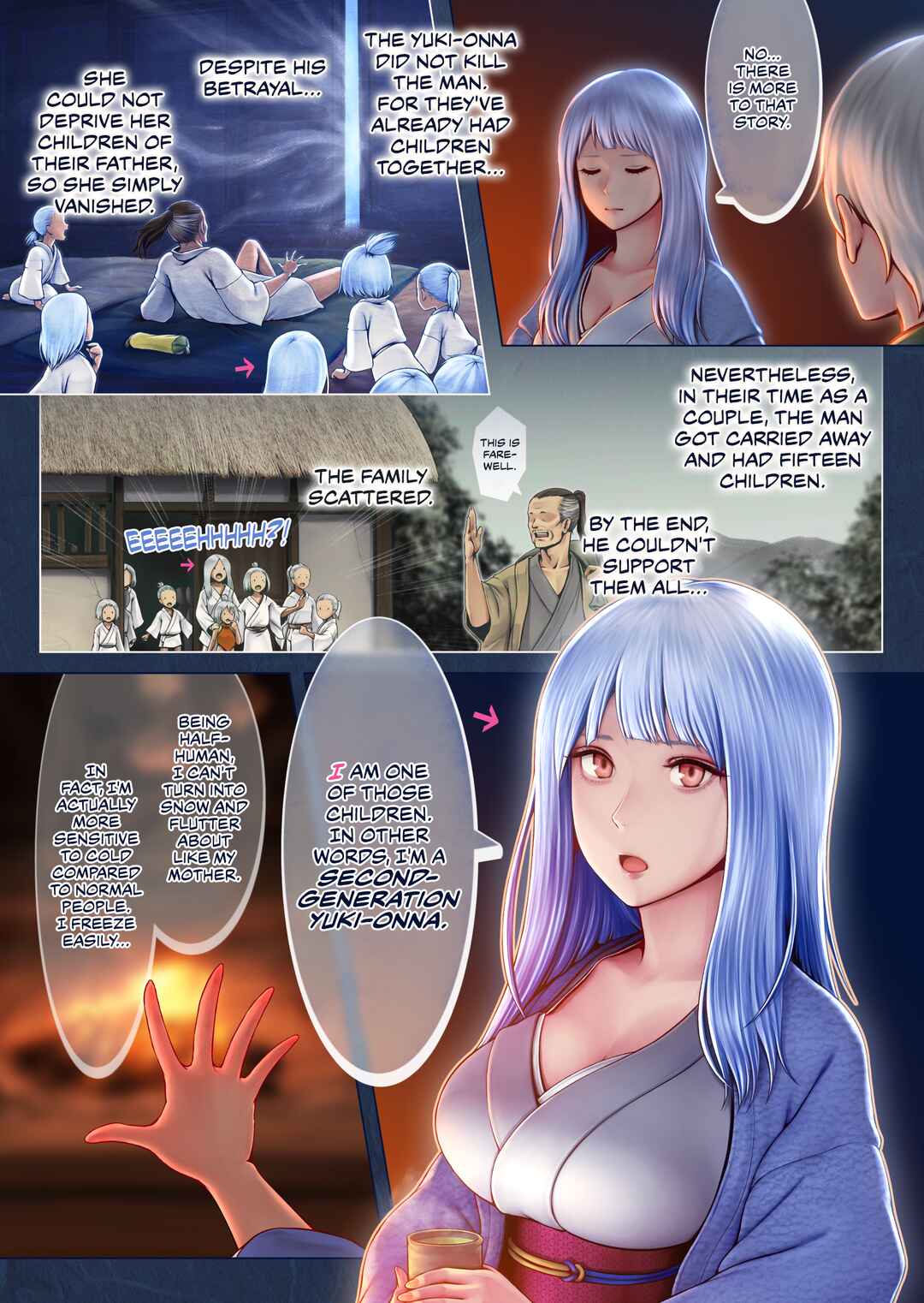 Page 8 Chapter Unknown_322e Yotogi no Yukionna Setsu ~Atatamenai to, Koorimasu~