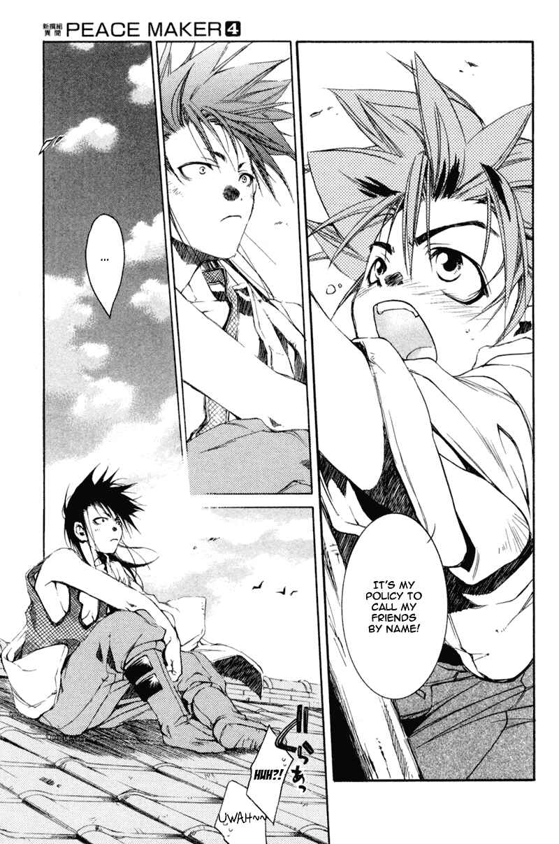 Page 36 Chapter 19 Shinsengumi Imon Peace Maker