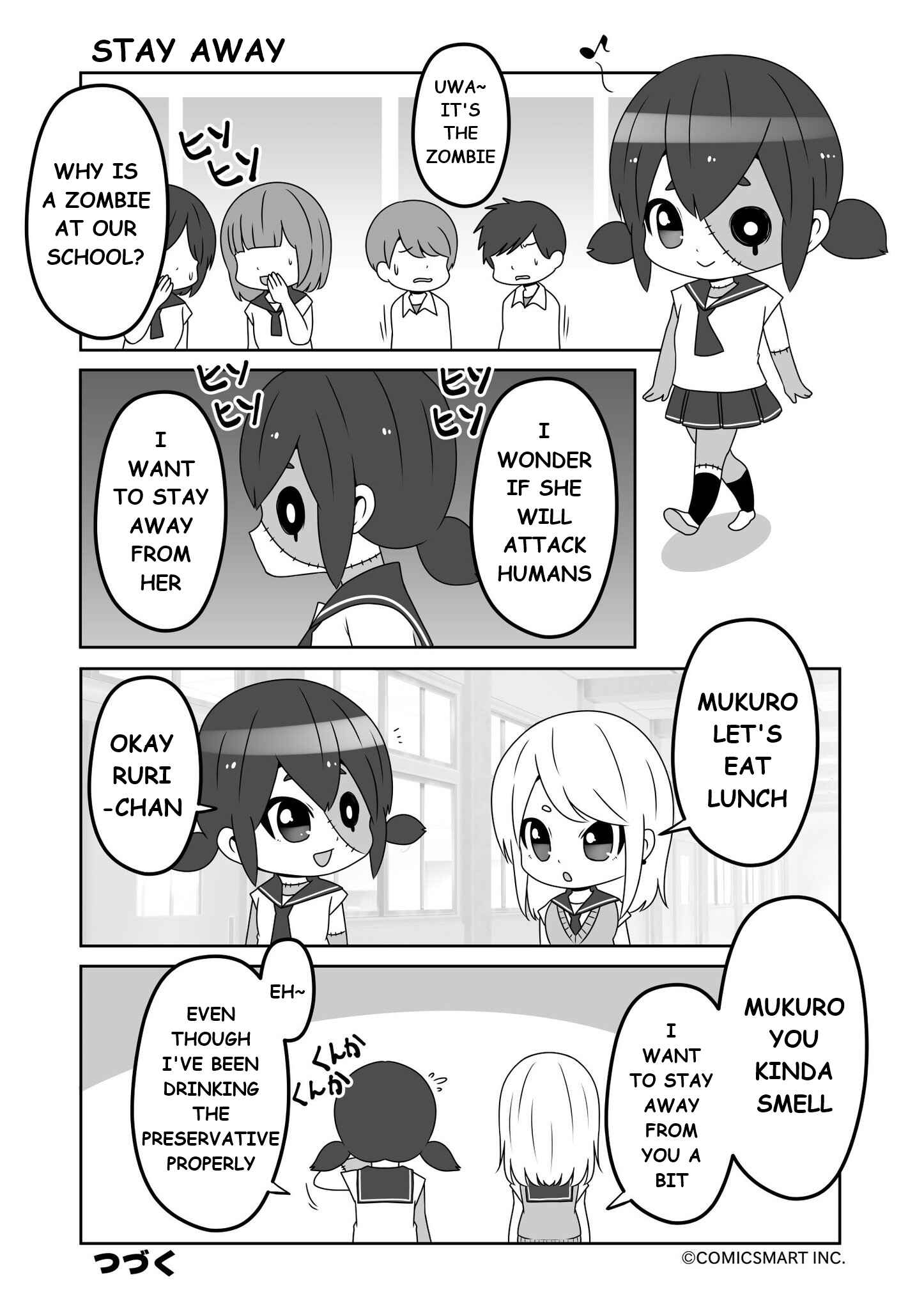 Page 4 Chapter 1 Zombie no Mukuro