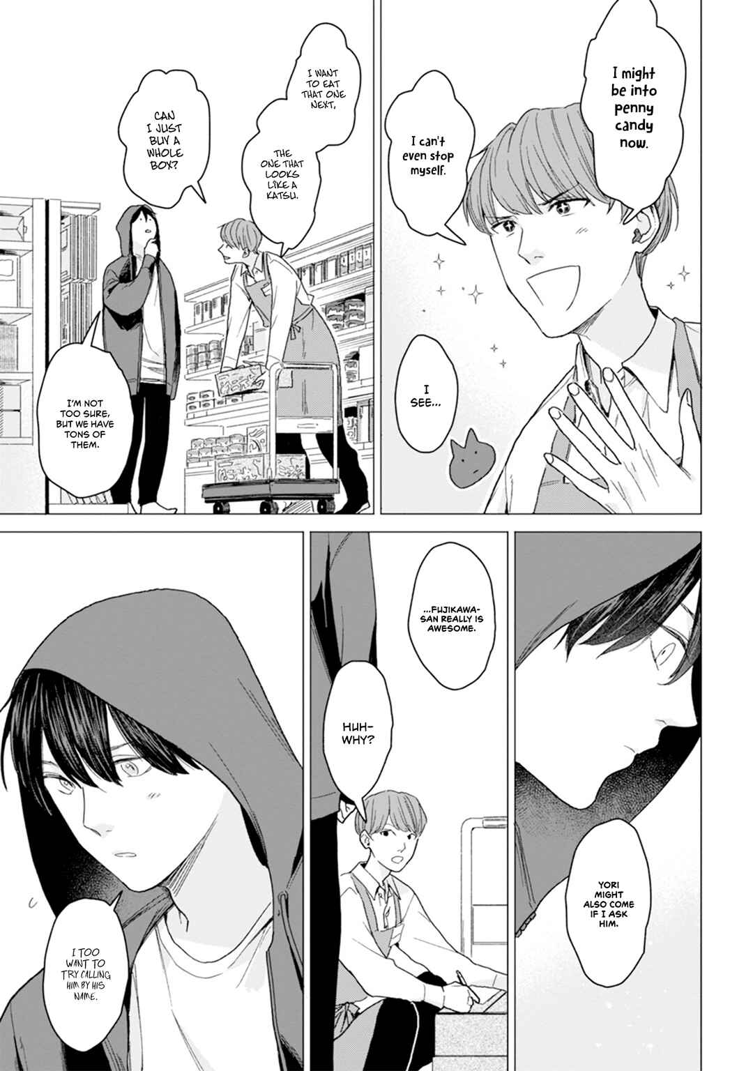 Page 13 Chapter 3 Koisuru Neko wa Naderaretai