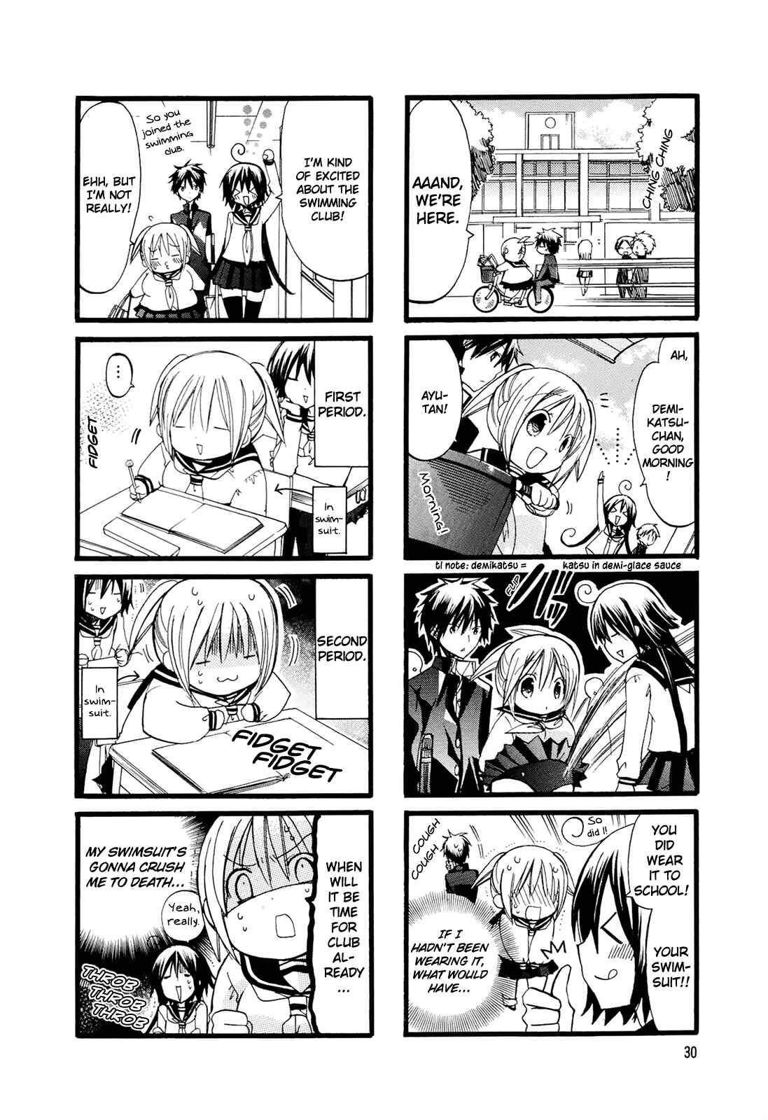 Page 4 Chapter 4 Chubby in the Swimming Club