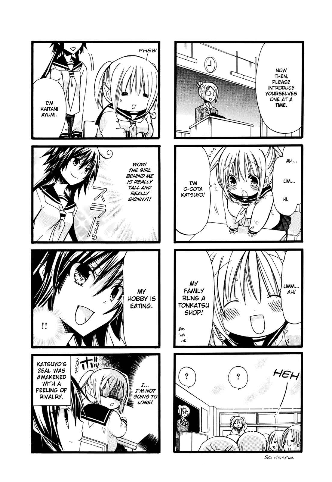 Page 4 Chapter 2 Chubby in the Swimming Club