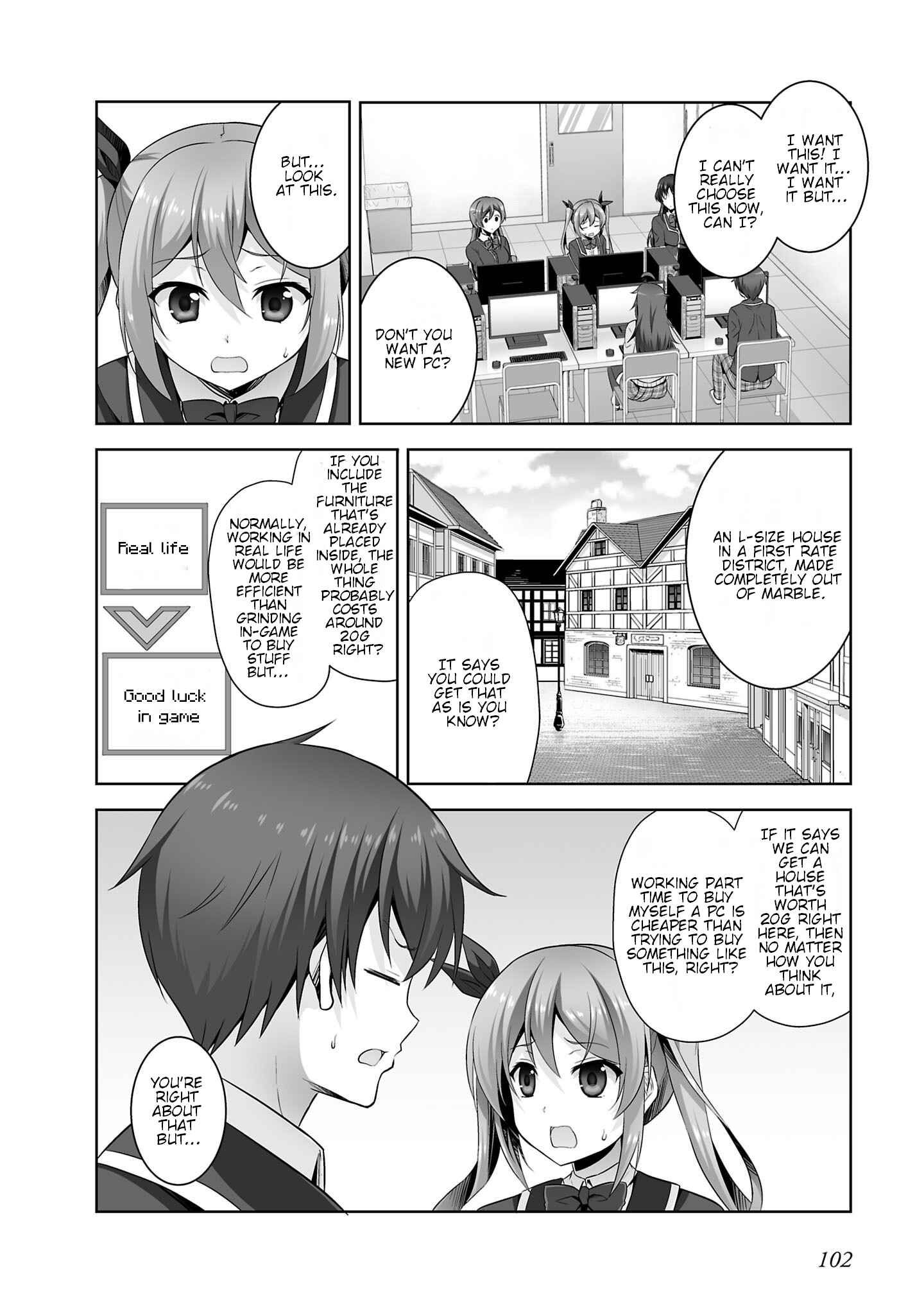 Page 22 Chapter 32 Netoge no Yome wa Onnanoko ja Nai to Omotta?