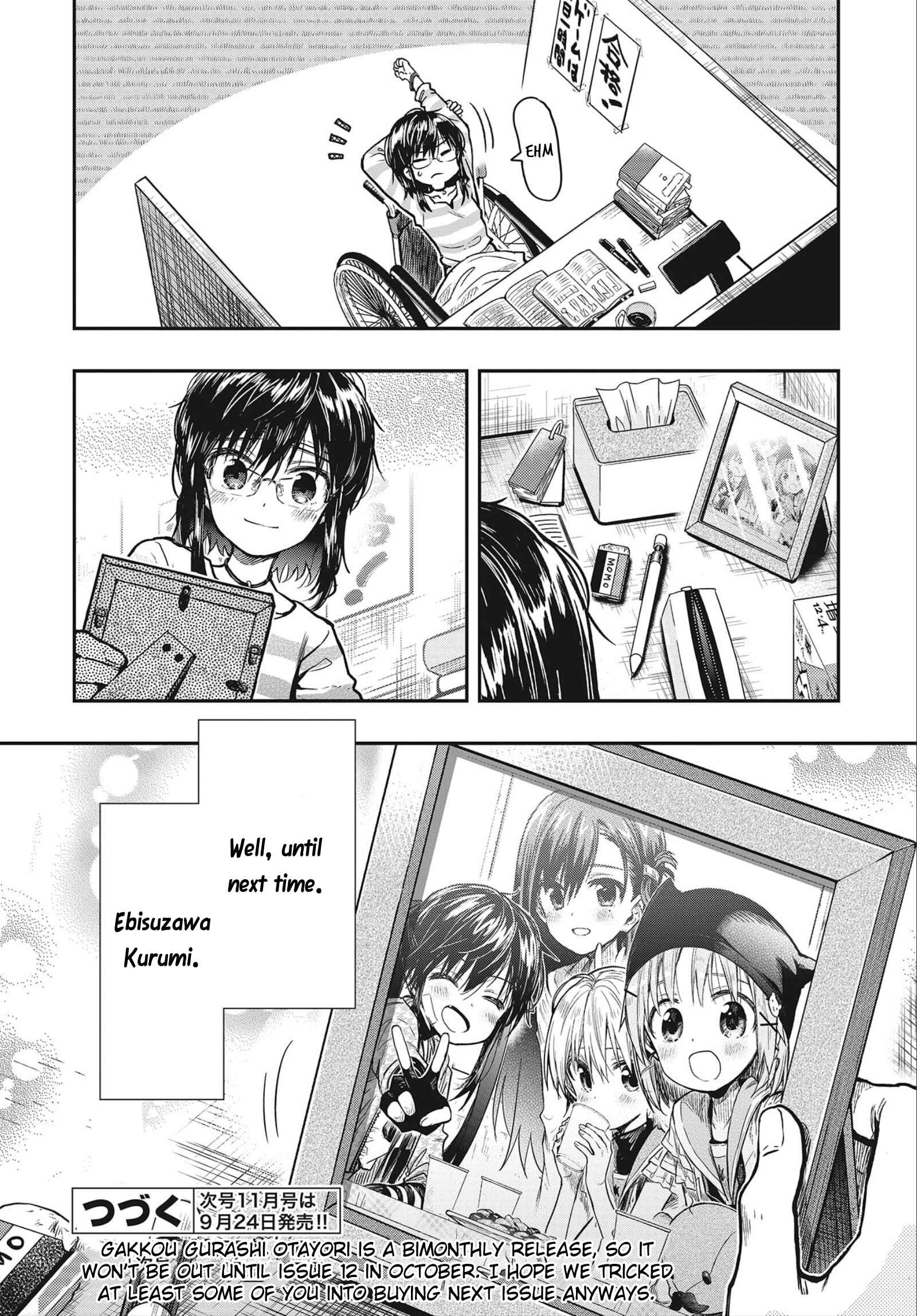 Page 22 Chapter 2 Gakkou Gurashi! Otayori