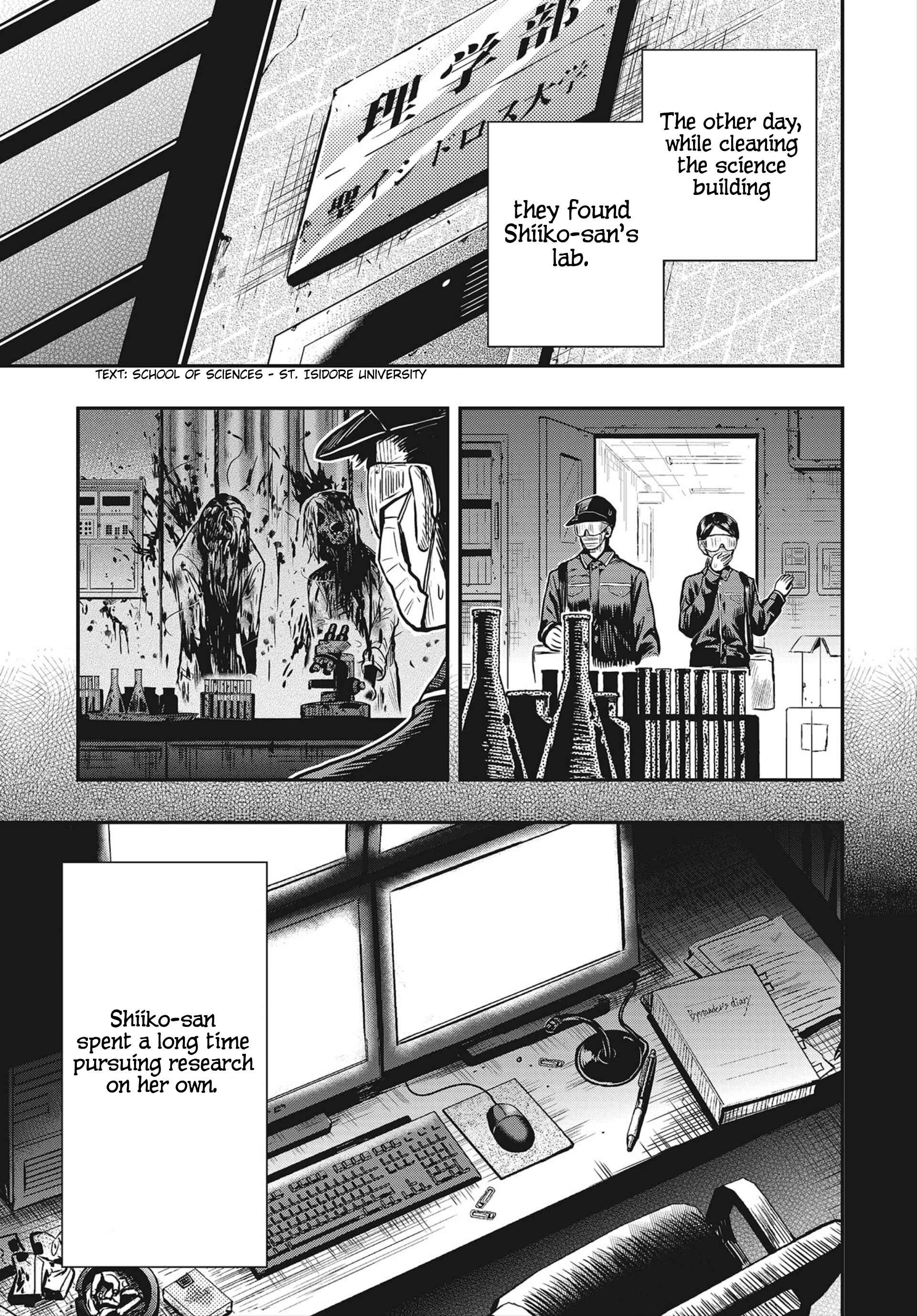 Page 12 Chapter 5 Gakkou Gurashi! Otayori