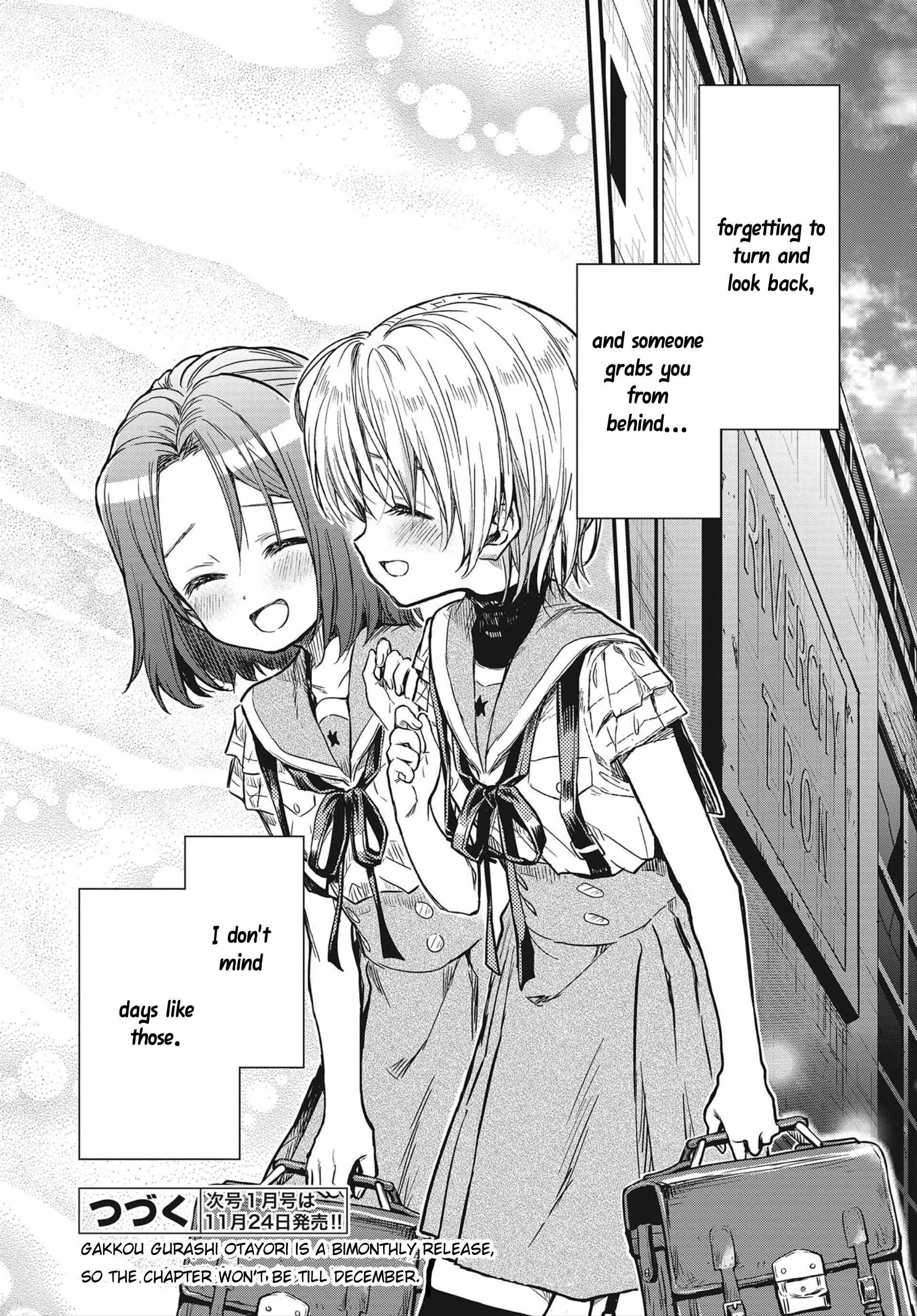 Page 34 Chapter 3 Gakkou Gurashi! Otayori