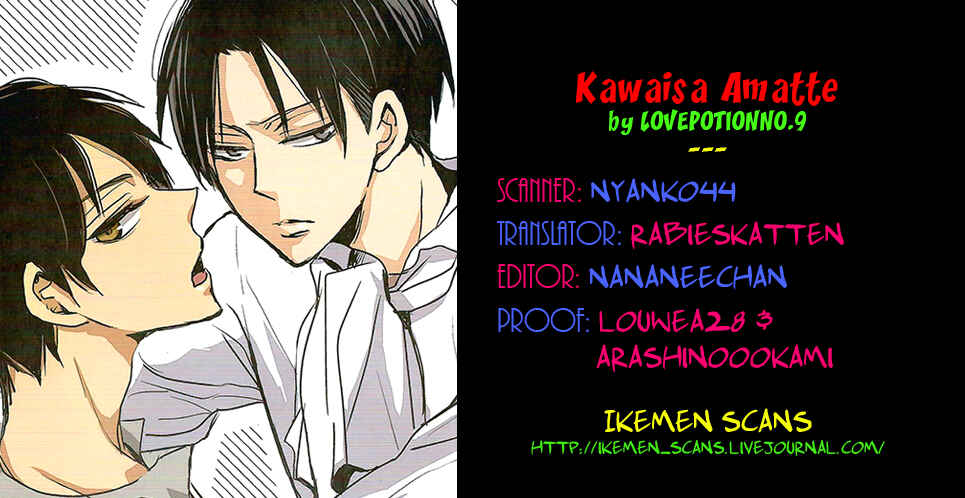 Page 3 Chapter Unknown_aeca Shingeki no Kyojin - Kawaisa Amatte (Doujinshi)