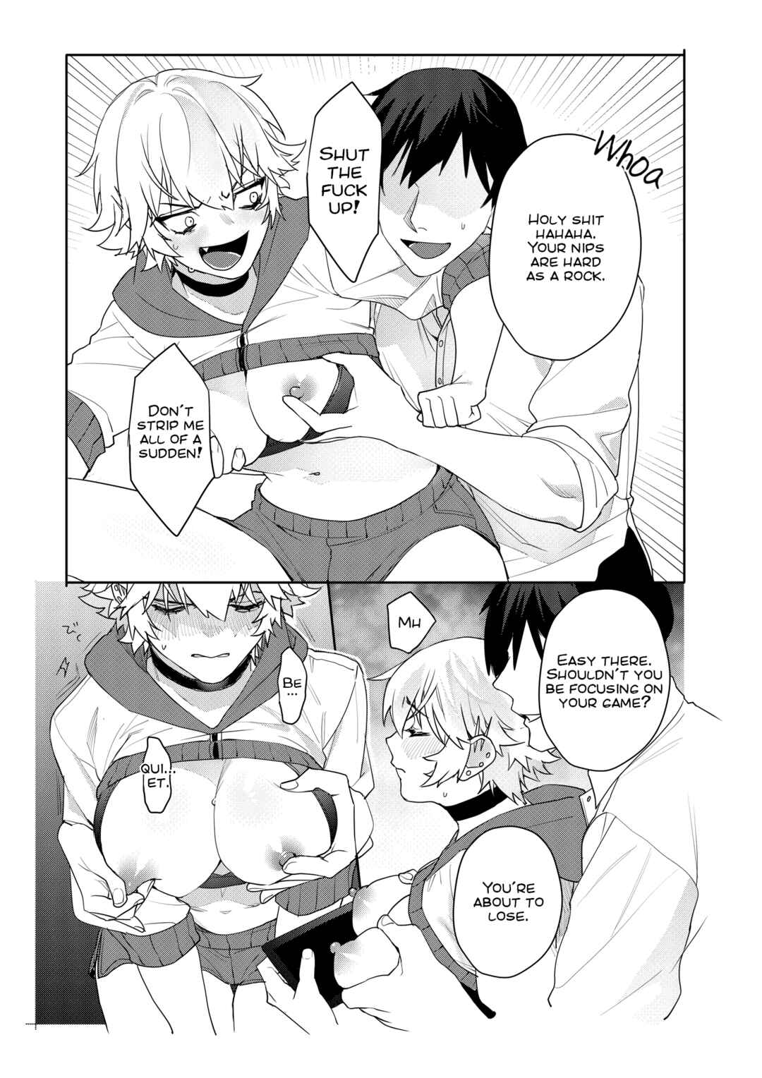Page 12 Chapter Unknown_f2e1 Gamer Kanojo no Oppai Monde mita Kekka...