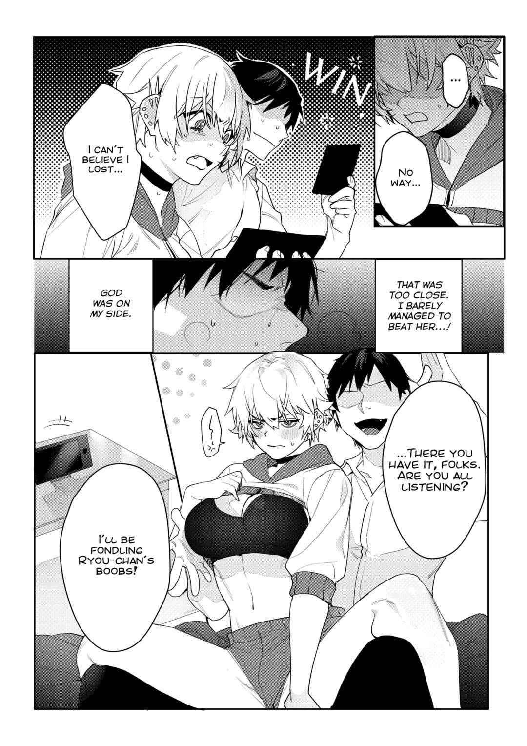 Page 9 Chapter Unknown_f2e1 Gamer Kanojo no Oppai Monde mita Kekka...