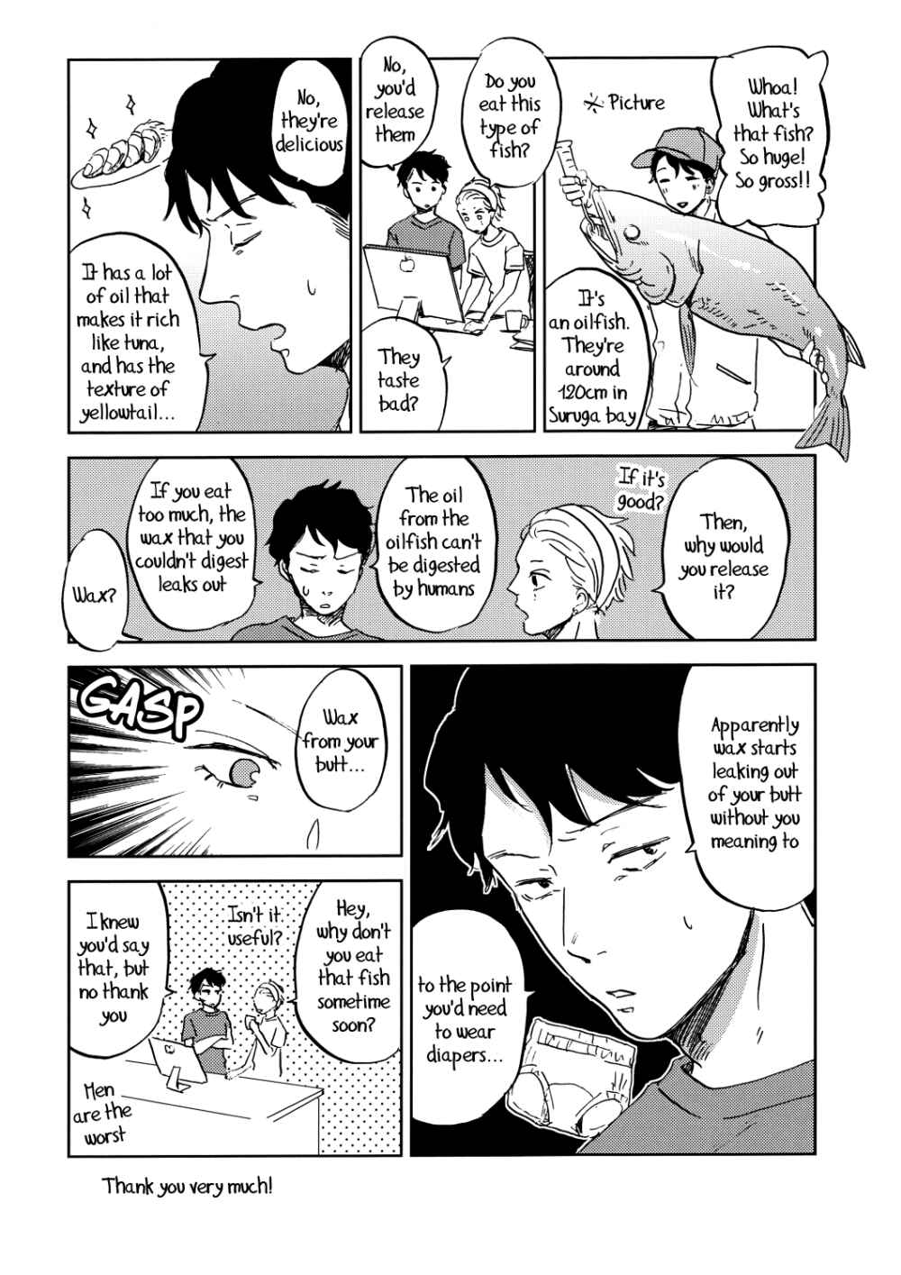 Page 5 Chapter 5.6 Zattou ni Asobu Sakana