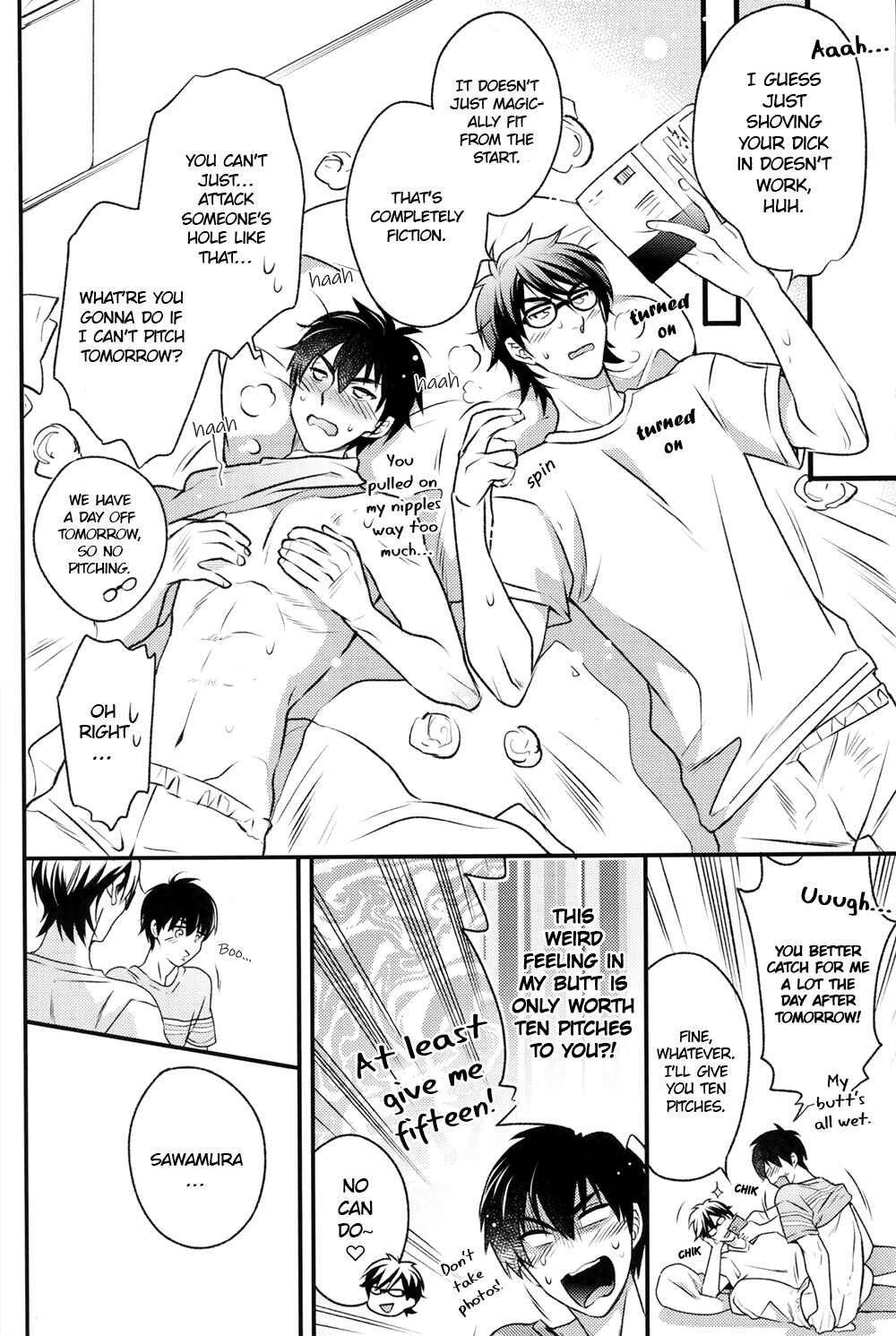 Page 24 Chapter Unknown_2a80 Diamond no Ace - Ki ga Tsukeba Miyuki Kazuya no Heya ni Iru (Doujinshi)