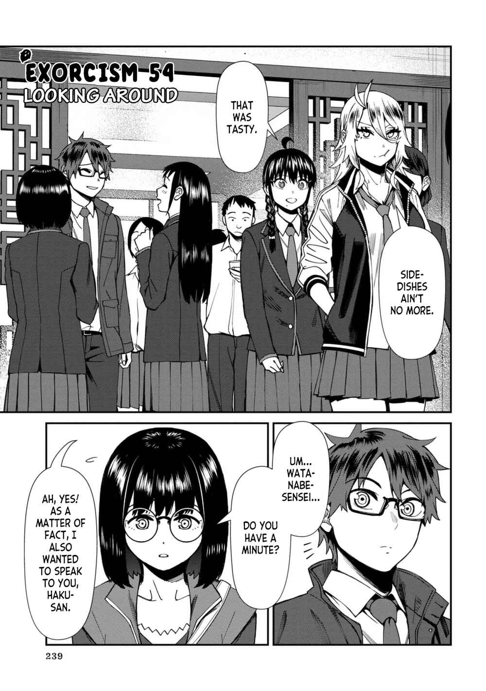 Page 1 Chapter 54 Furyou Taimashi Reina