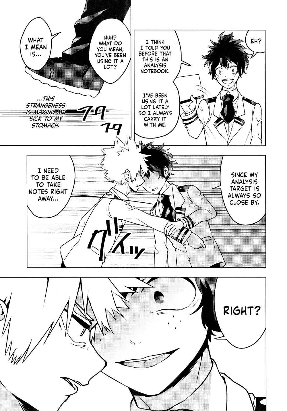 Page 16 Chapter Unknown_5b7e My Hero Academia - Bunseki Notebook (Doujinshi)