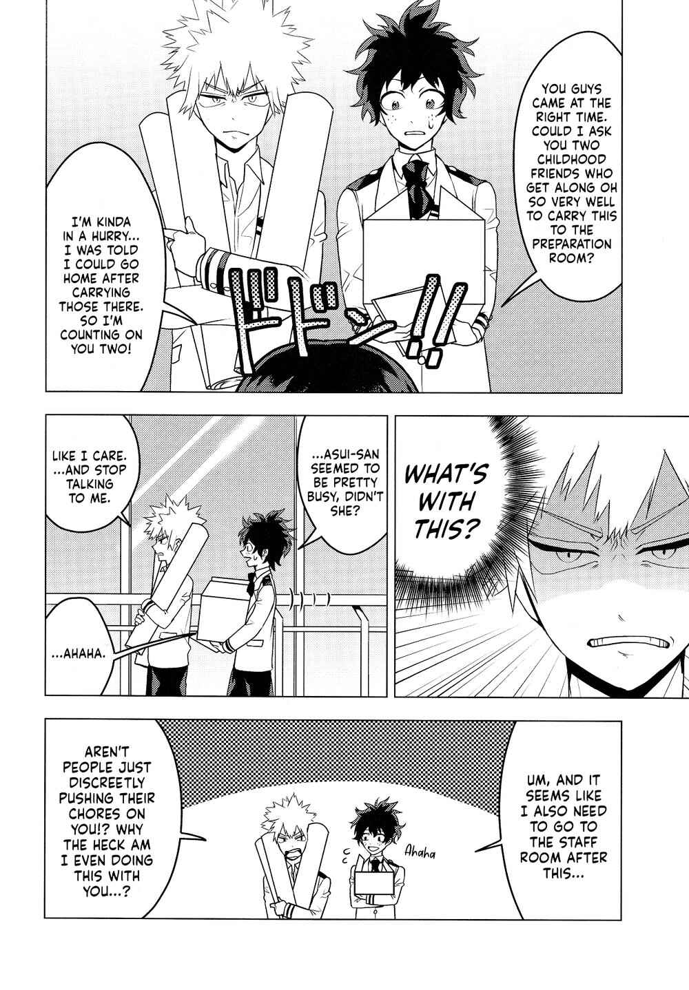Page 7 Chapter Unknown_5b7e My Hero Academia - Bunseki Notebook (Doujinshi)