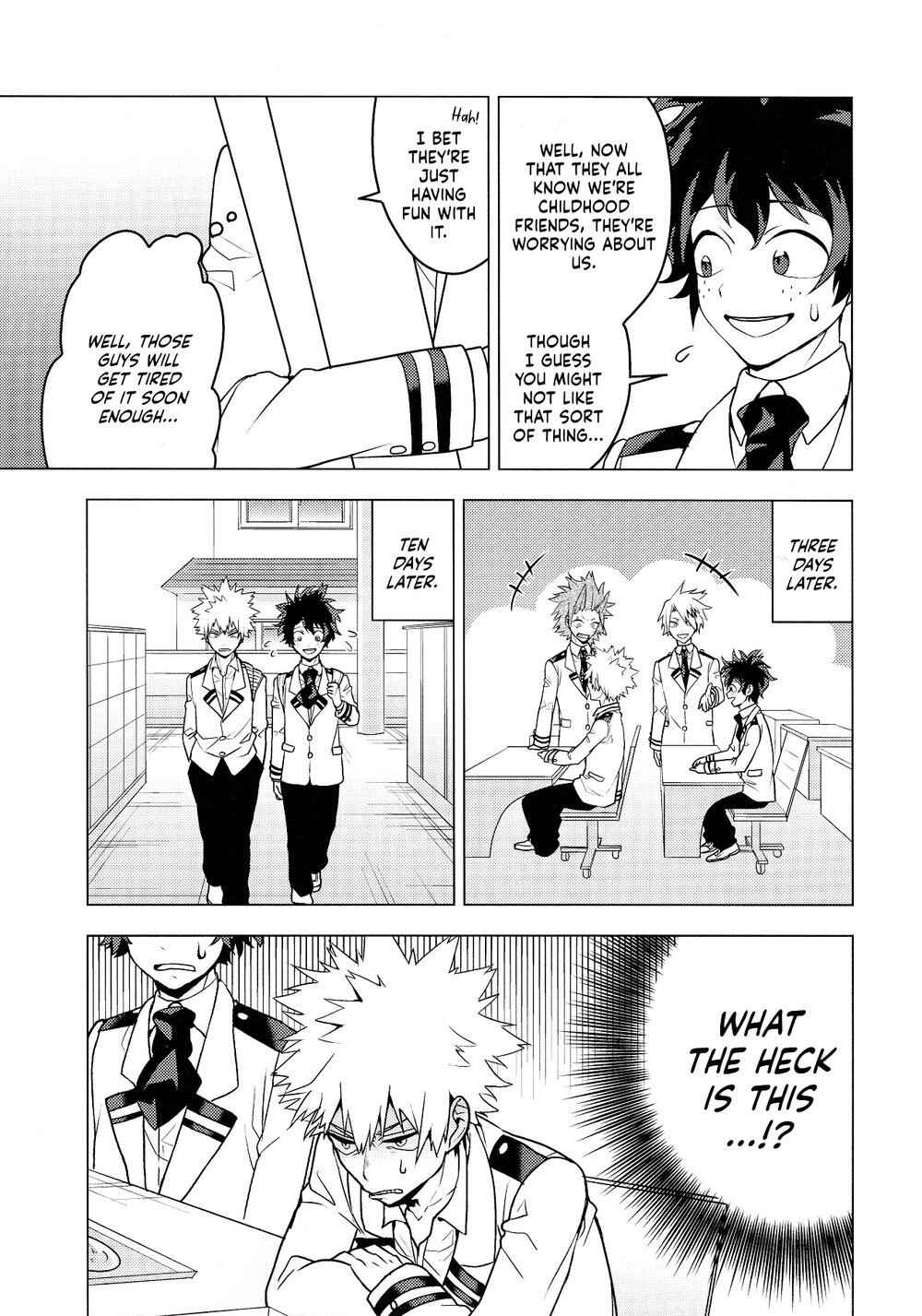 Page 8 Chapter Unknown_5b7e My Hero Academia - Bunseki Notebook (Doujinshi)
