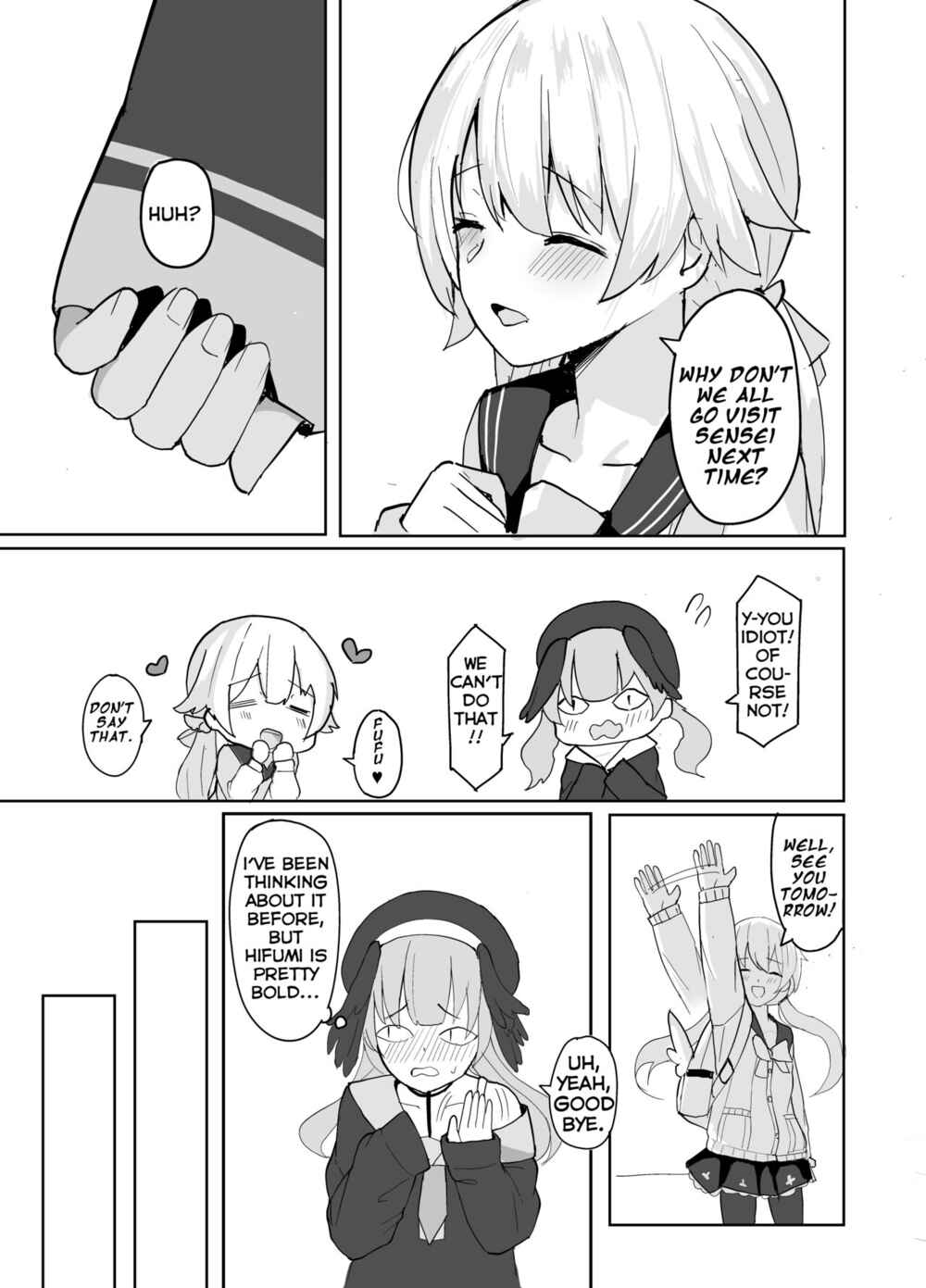 Page 5 Chapter Unknown_0692 Blue Archive - BluAka Seishoribu -Ajitani Hifumi Hen- (Doujinshi)