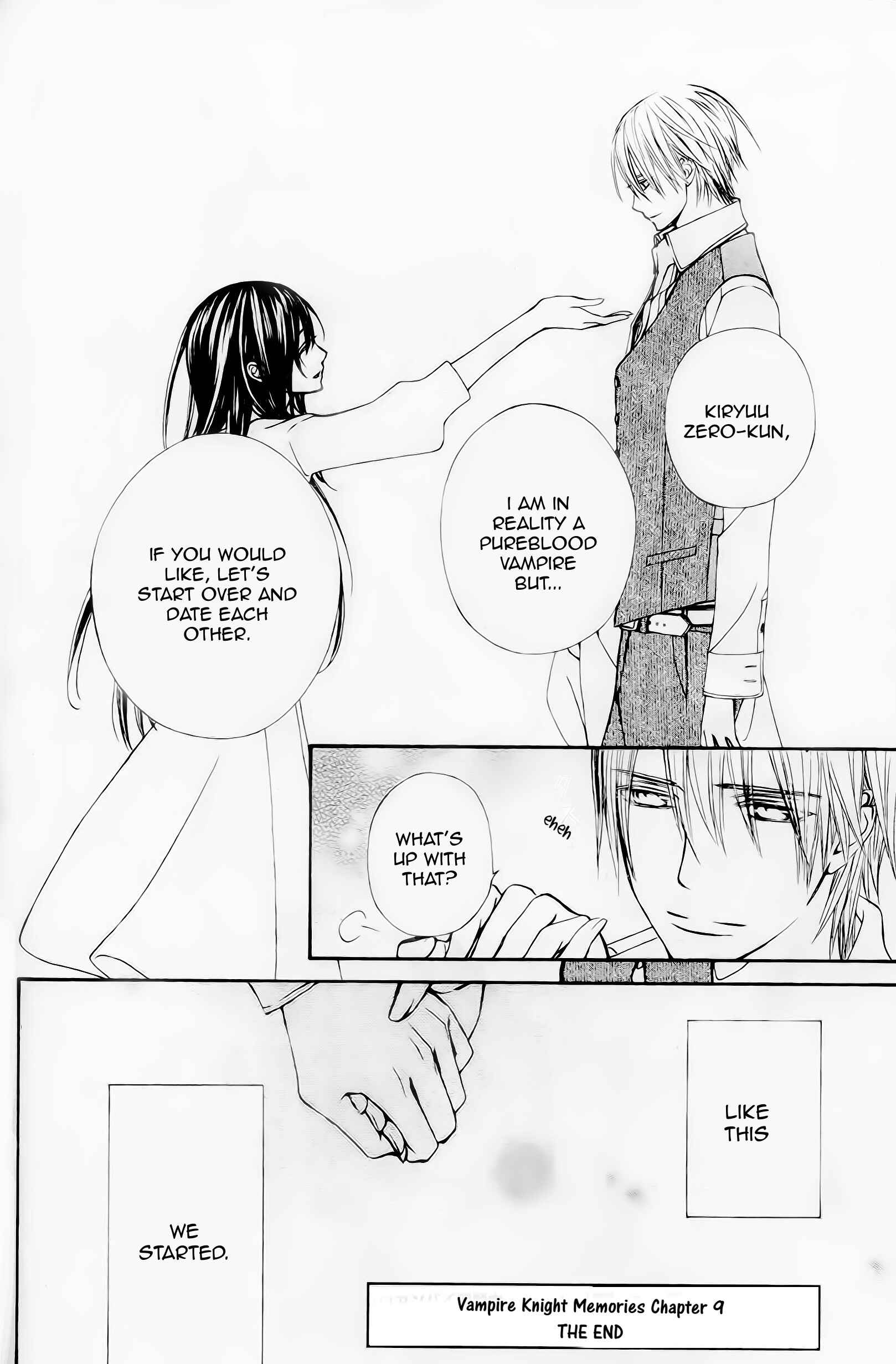 Page 40 Chapter 9 Vampire Knight Memories
