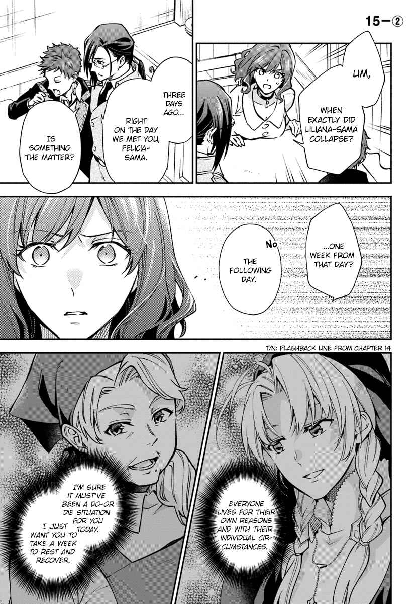 Page 9 Chapter 15 Lady Rose wa Heimin ni Naritai
