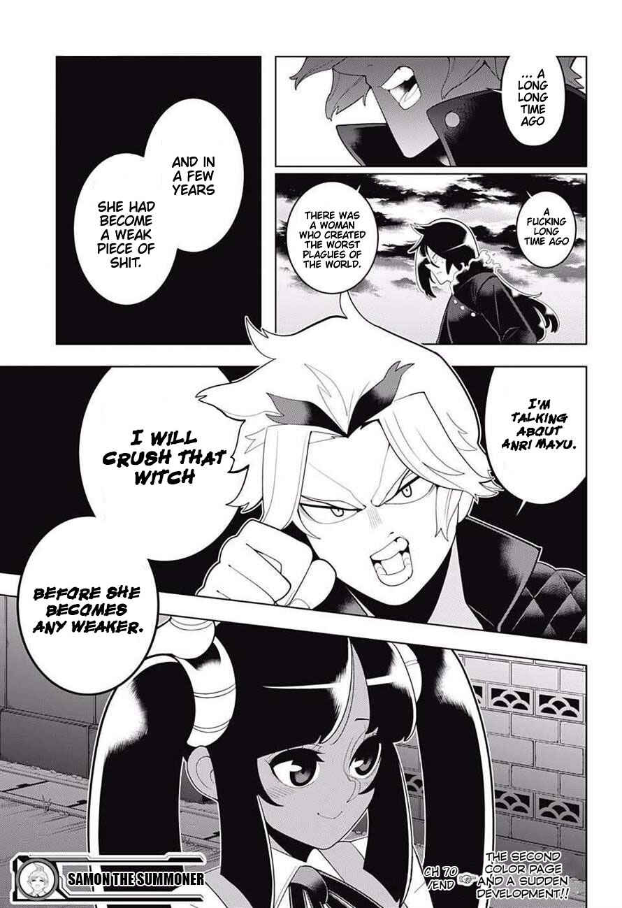 Page 21 Chapter 70 Samon-kun wa Summoner