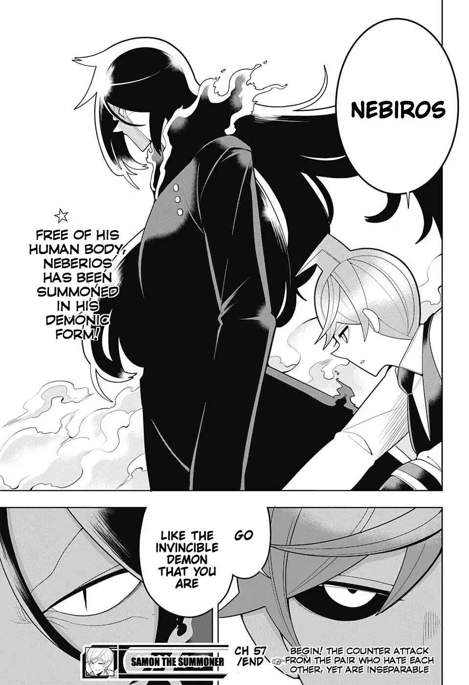 Page 19 Chapter 57 Samon-kun wa Summoner