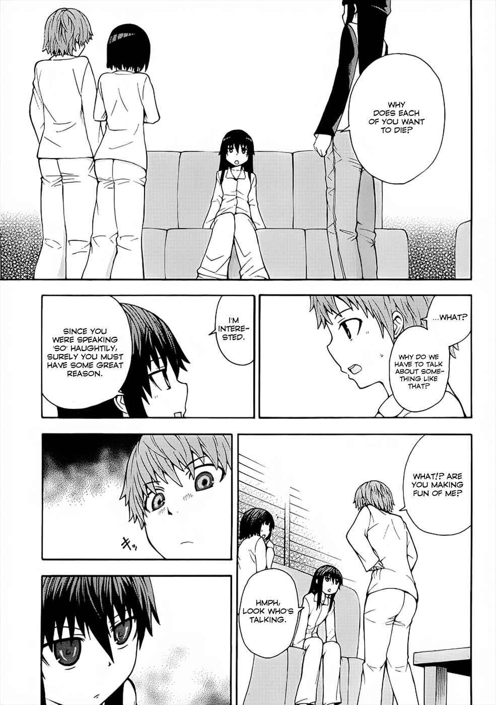 Page 15 Chapter 3 Shinigami-sama ni Saigo no Onegai wo