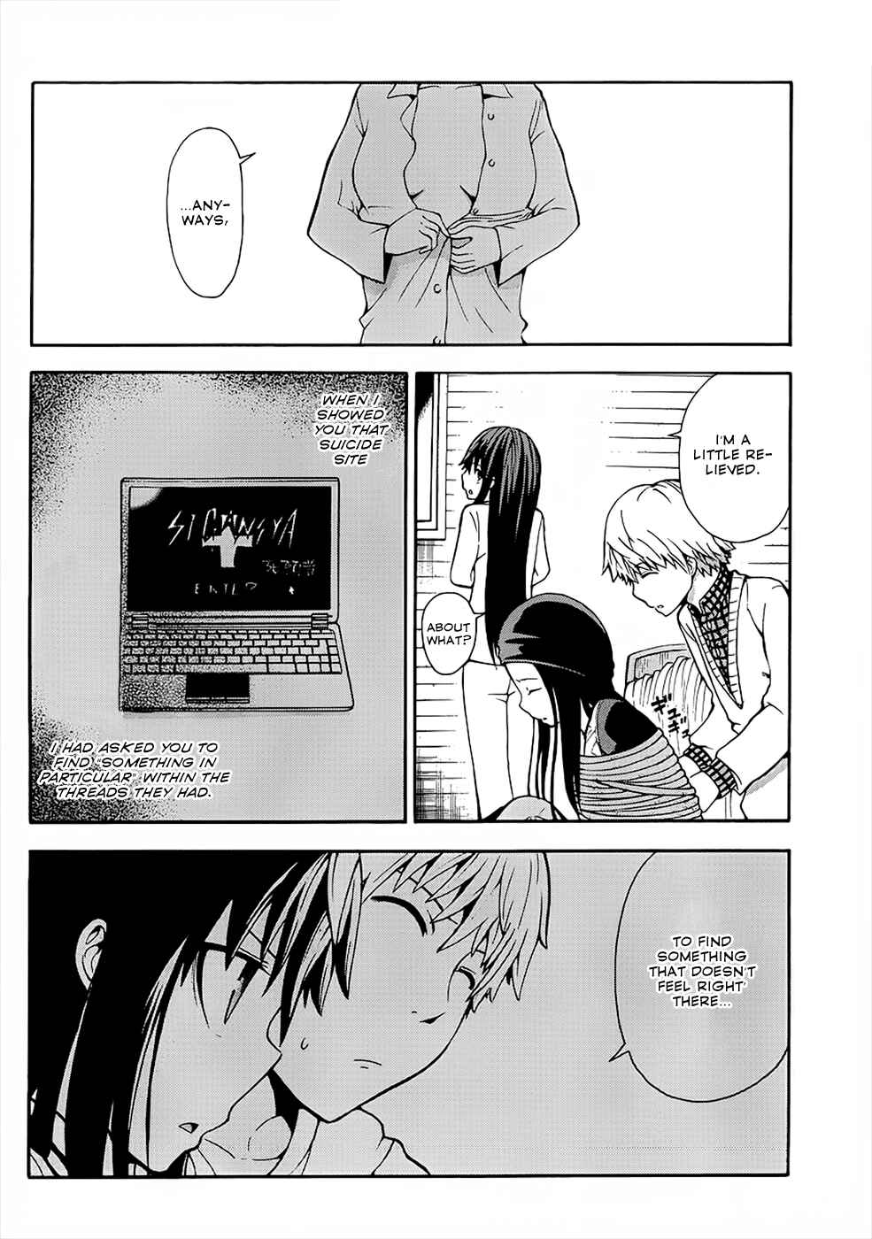 Page 30 Chapter 3 Shinigami-sama ni Saigo no Onegai wo