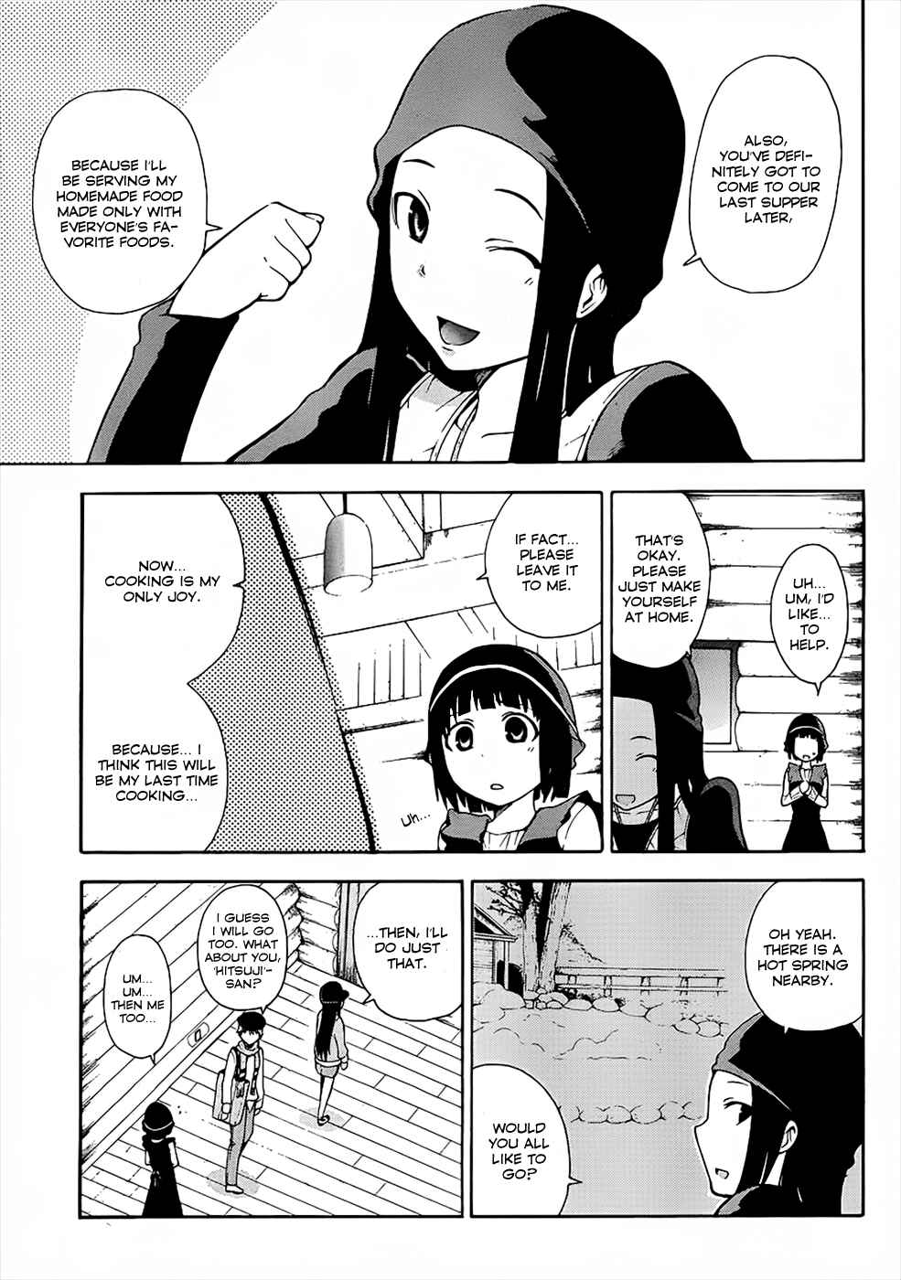 Page 9 Chapter 3 Shinigami-sama ni Saigo no Onegai wo