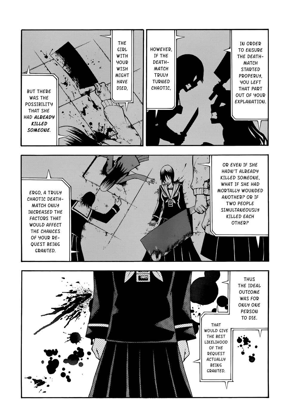 Page 38 Chapter 16 Shinigami-sama ni Saigo no Onegai wo