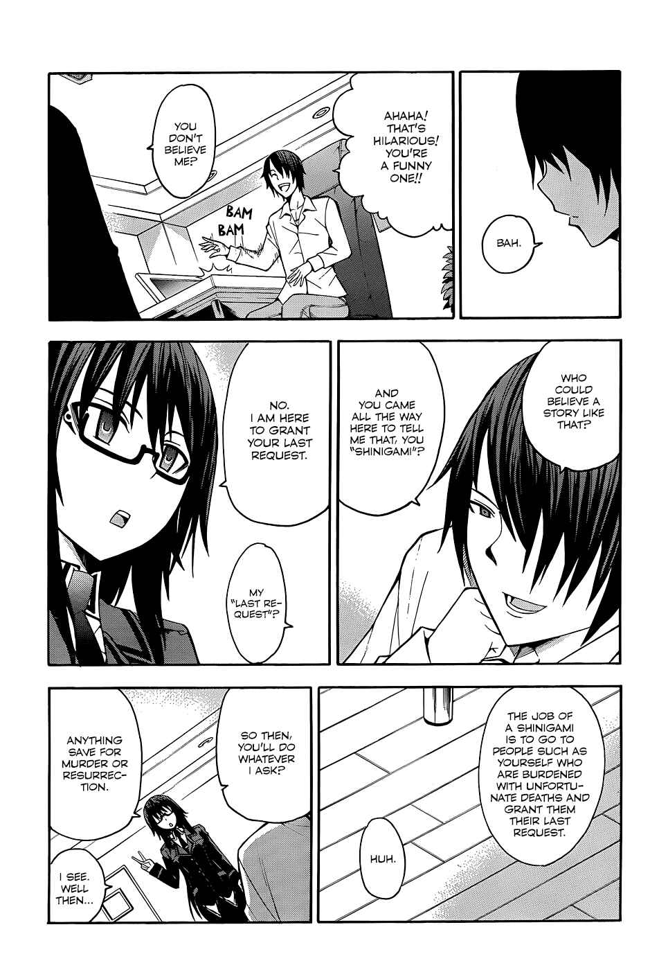 Page 11 Chapter 17 Shinigami-sama ni Saigo no Onegai wo