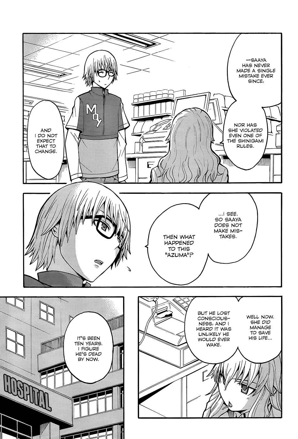 Page 43 Chapter 17 Shinigami-sama ni Saigo no Onegai wo