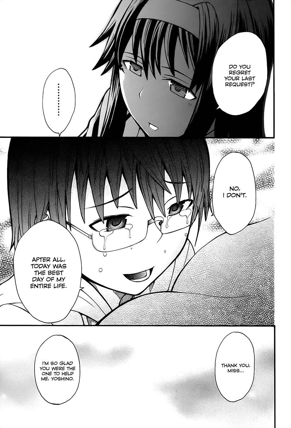 Page 30 Chapter 11 Shinigami-sama ni Saigo no Onegai wo