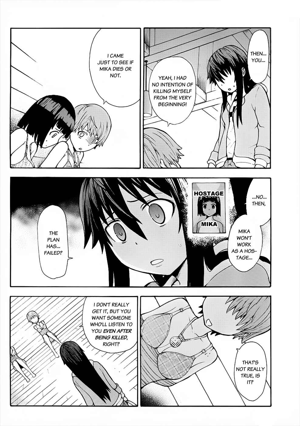 Page 34 Chapter 4 Shinigami-sama ni Saigo no Onegai wo