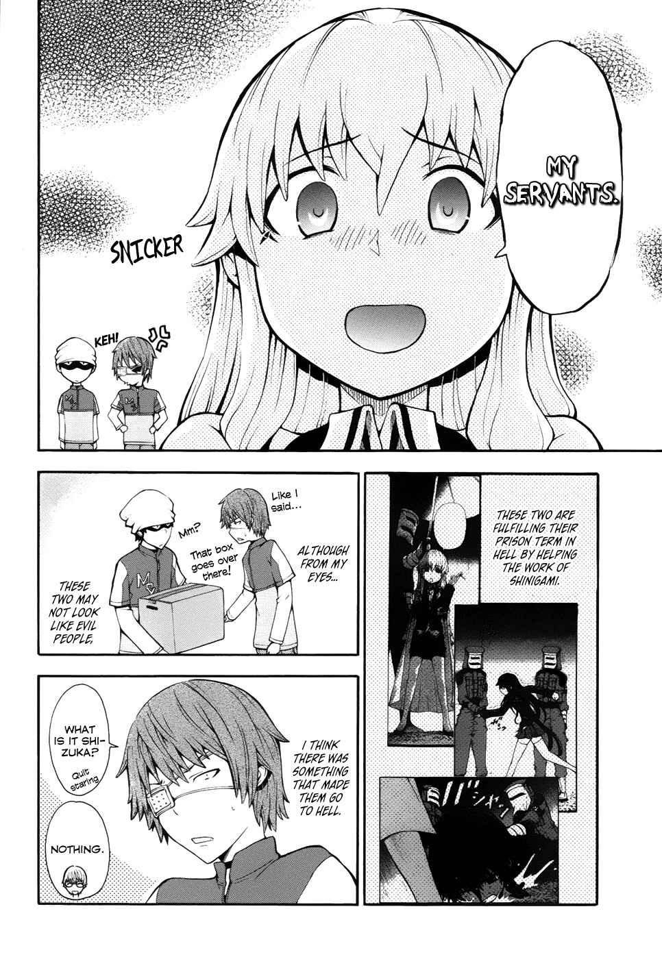 Page 12 Chapter 6 Shinigami-sama ni Saigo no Onegai wo