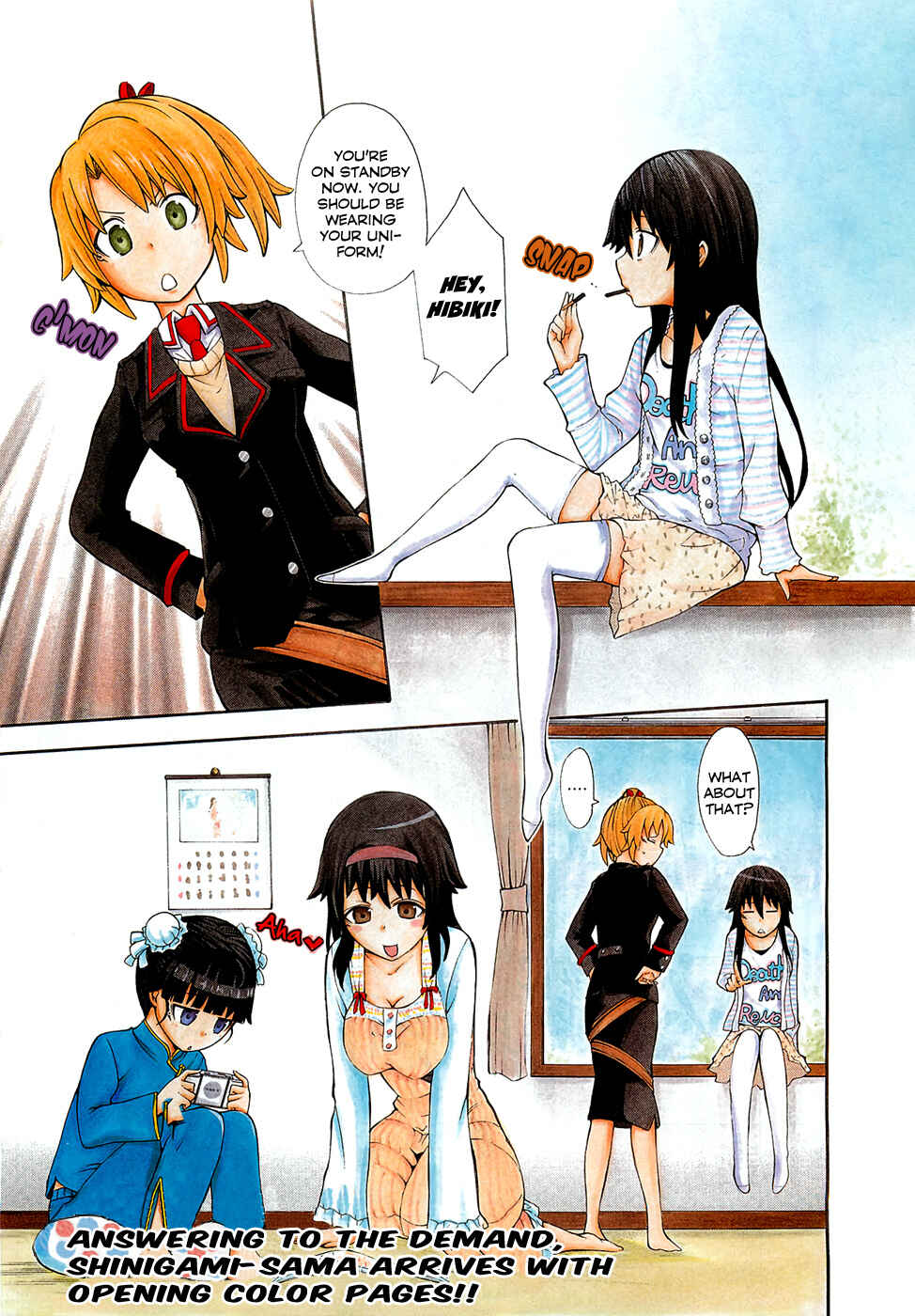 Page 2 Chapter 6 Shinigami-sama ni Saigo no Onegai wo