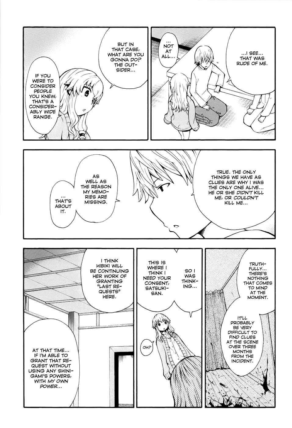 Page 31 Chapter 6 Shinigami-sama ni Saigo no Onegai wo