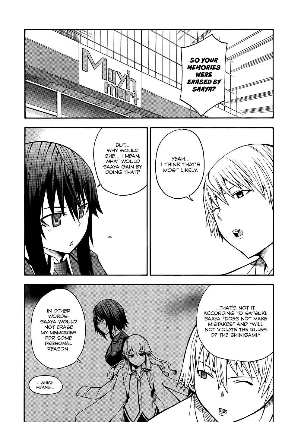 Page 6 Chapter 18 Shinigami-sama ni Saigo no Onegai wo