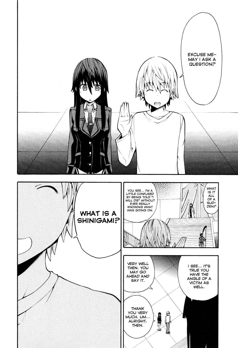 Page 14 Chapter 5 Shinigami-sama ni Saigo no Onegai wo