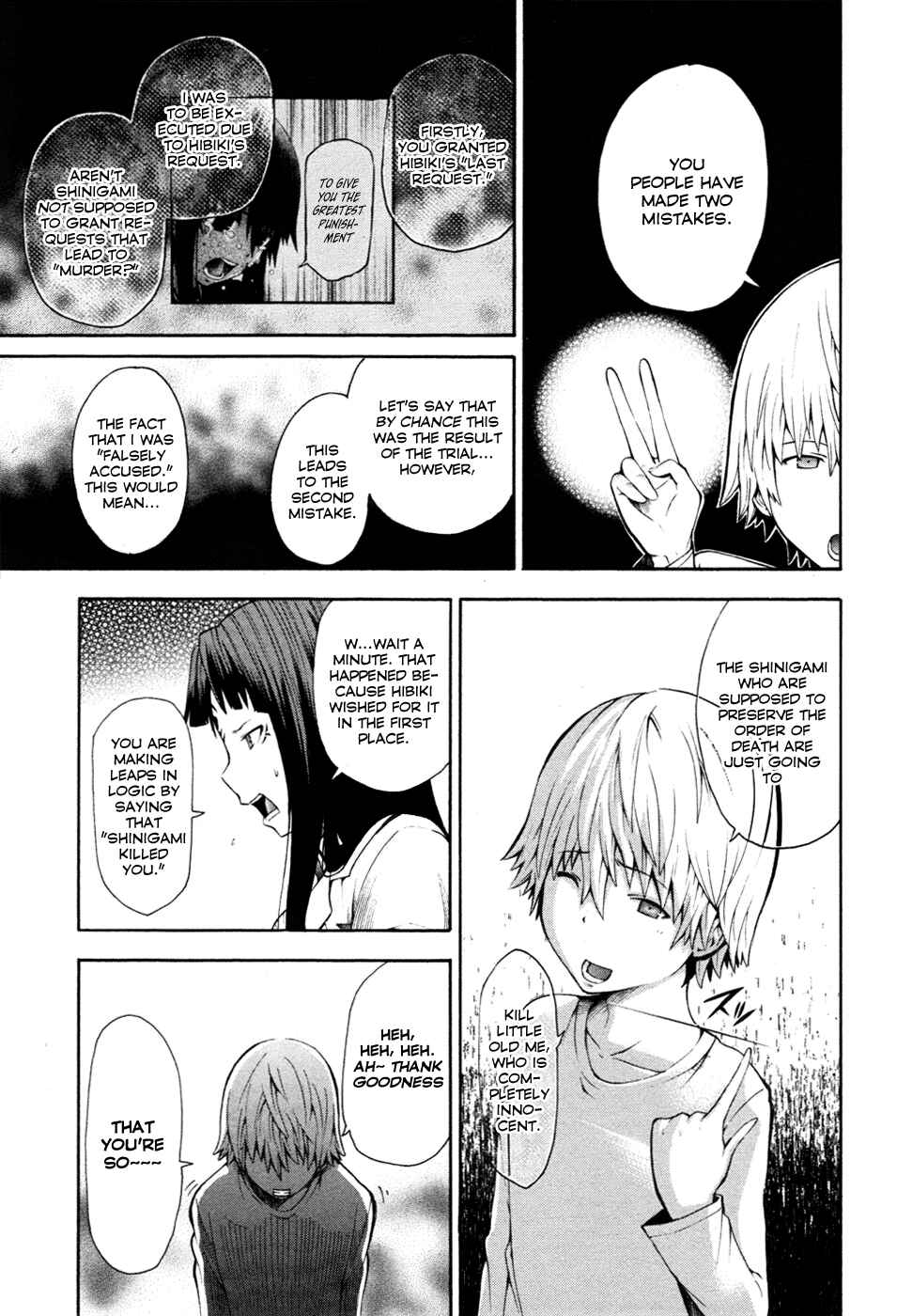 Page 28 Chapter 5 Shinigami-sama ni Saigo no Onegai wo