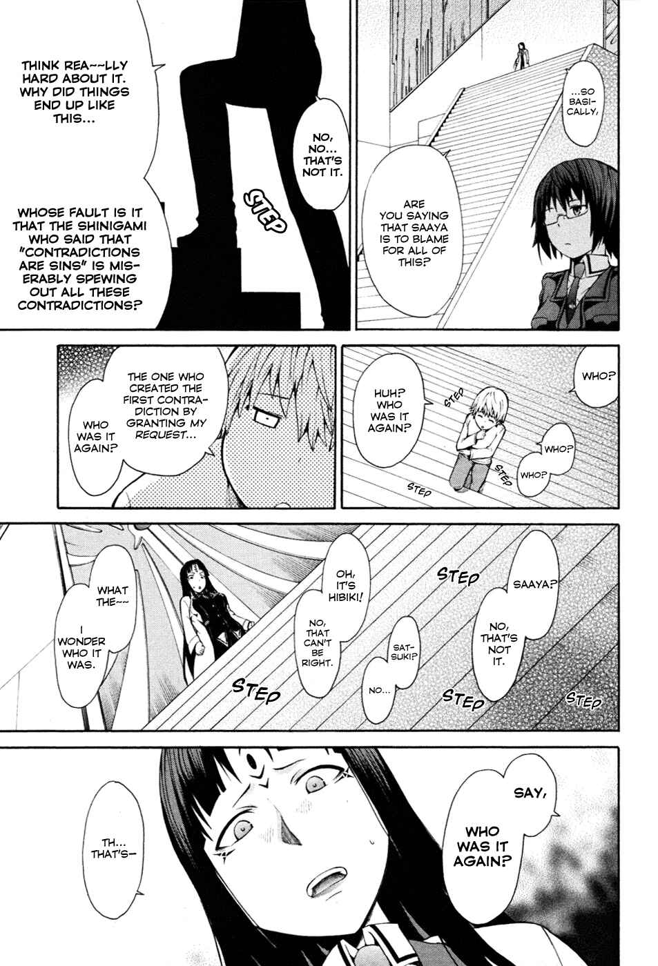 Page 32 Chapter 5 Shinigami-sama ni Saigo no Onegai wo