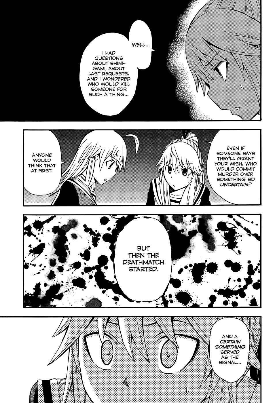 Page 34 Chapter 14 Shinigami-sama ni Saigo no Onegai wo