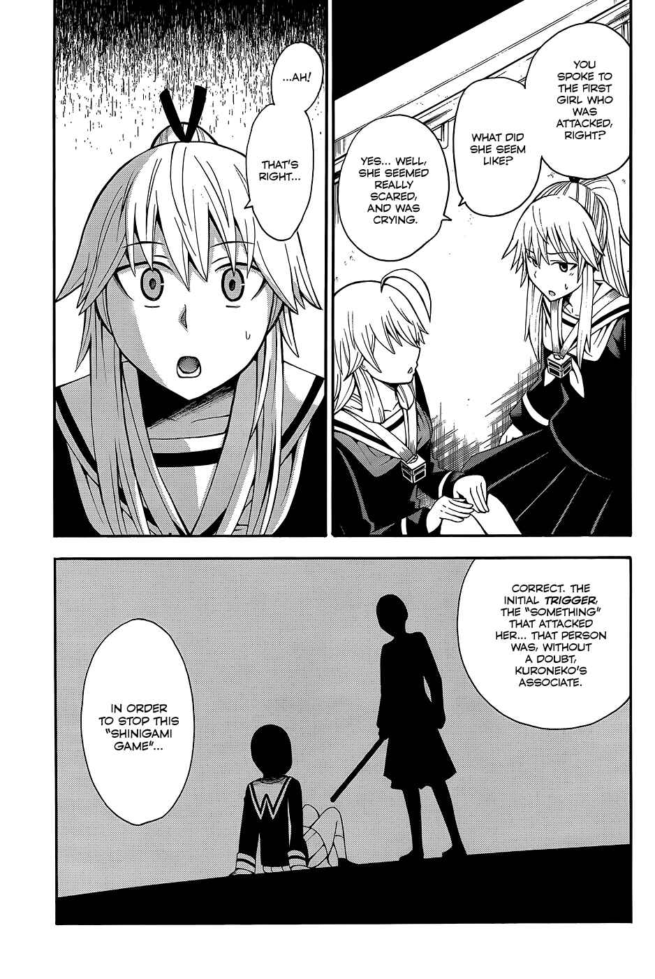 Page 38 Chapter 14 Shinigami-sama ni Saigo no Onegai wo
