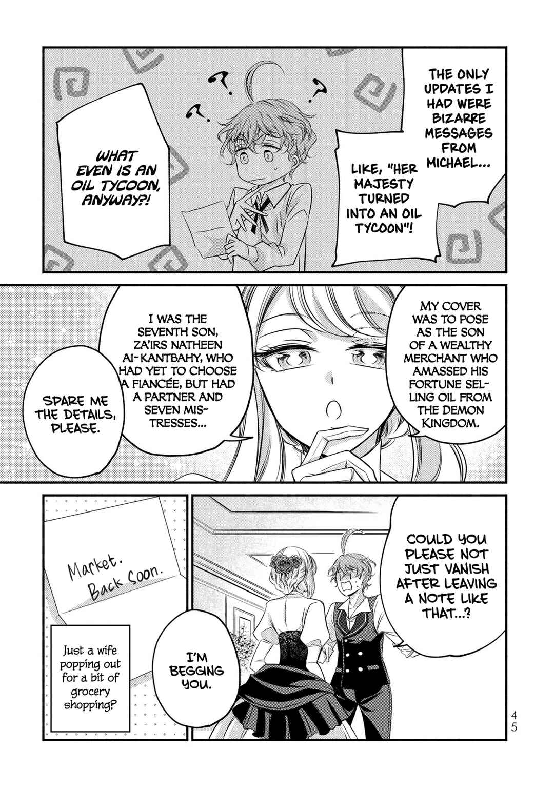 Page 42 Chapter 13 Victoria Winner Ostwen Ouhi wa Sekai de Ichiban Erasou de Aru