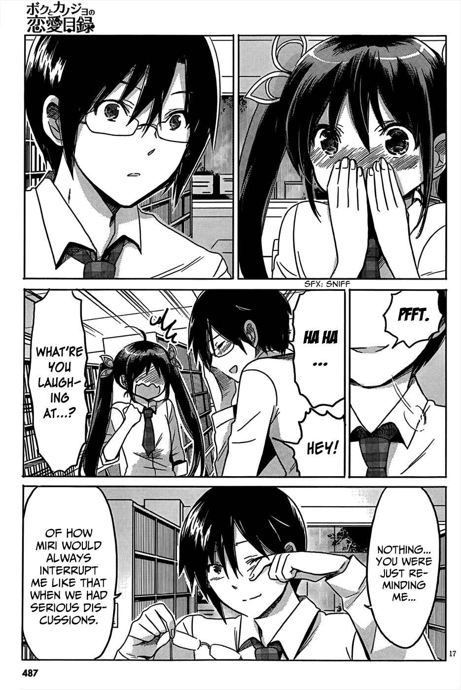 Page 18 Chapter 17 Our List of Affections